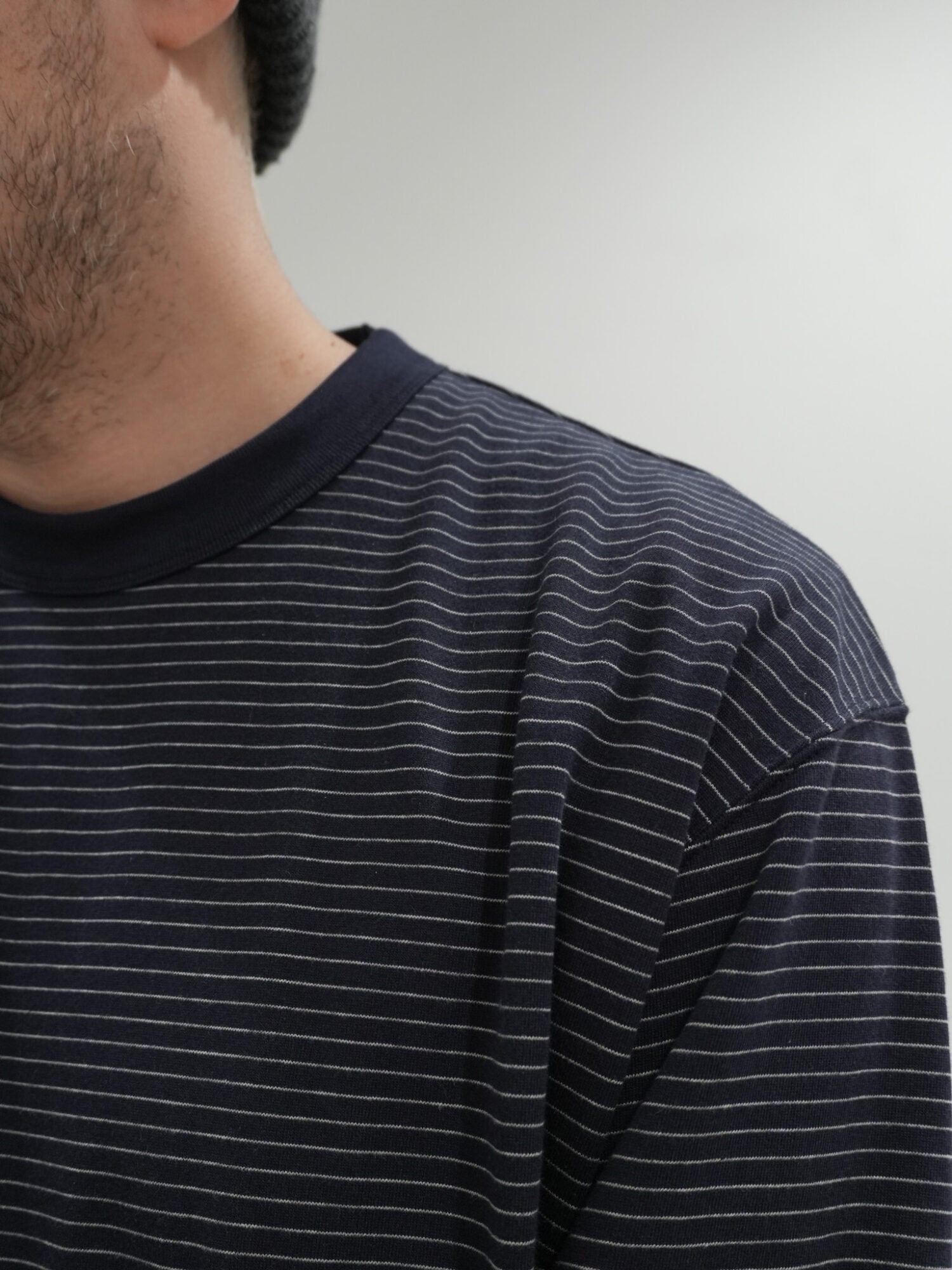 SUVIN DOUBLE JERSEY CREWNECK PULLOVER