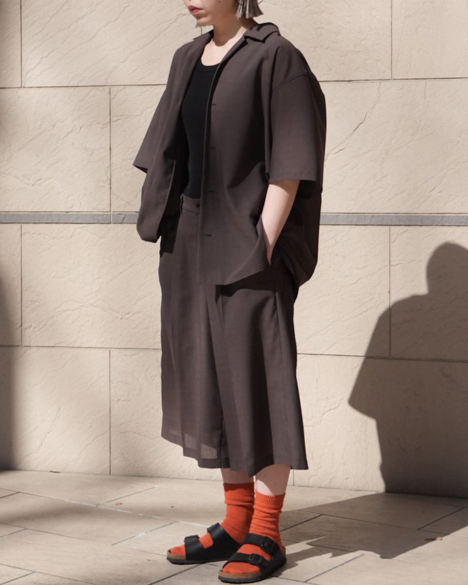 OPEN COLLAR SHIRT C