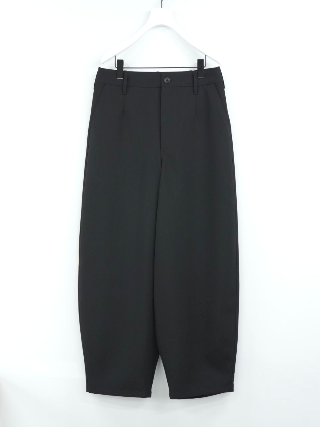 RERACS WIDE BALLEL PANTS / 2/60SUPER TWILL S+S  (WOOL)