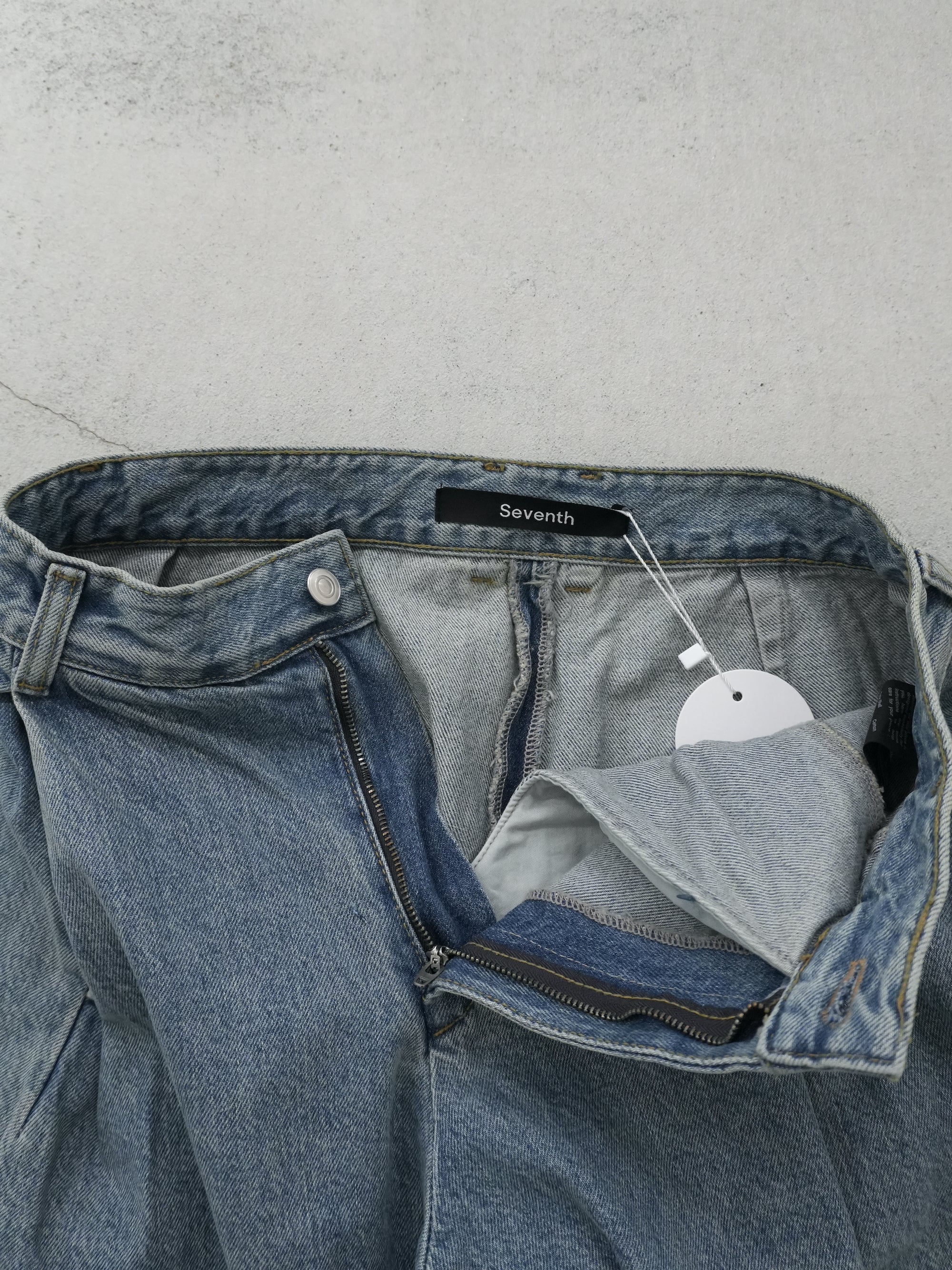 DENIM 410 BERMUDA JORTS / vintage tide blue wash