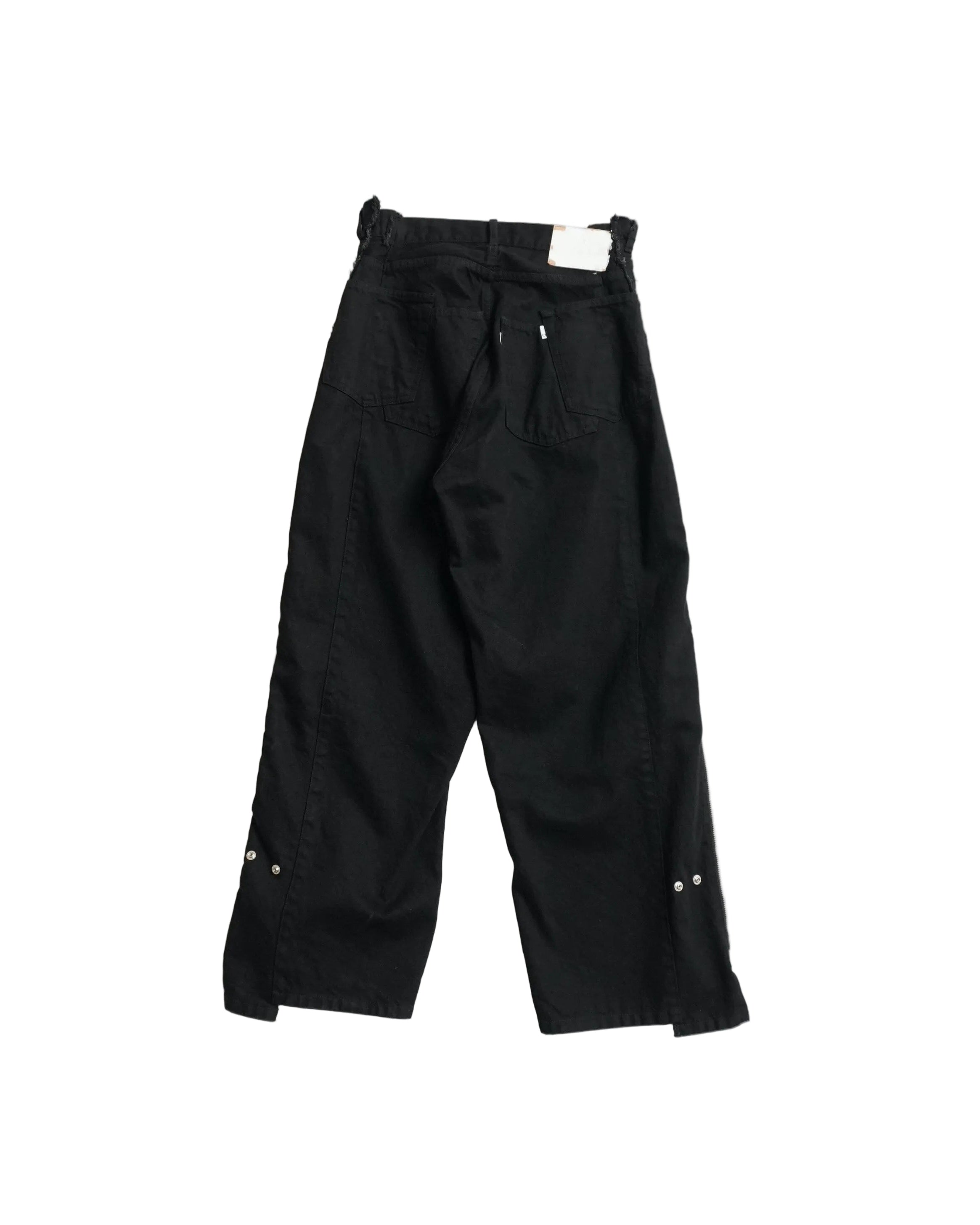 ZIP BAGGY JEANS(NEW MODEL)