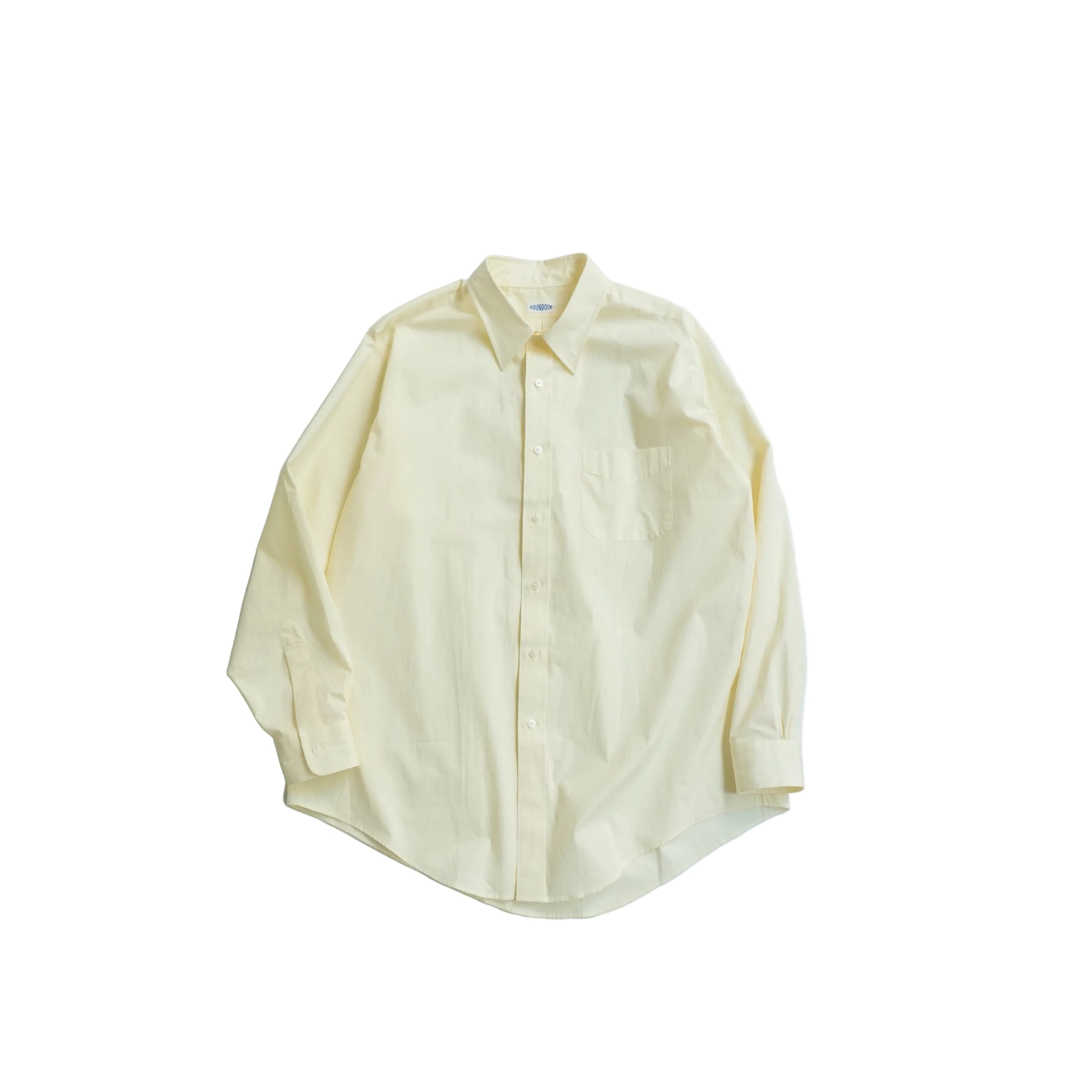COTTON BROAD REGULAR COLLAR