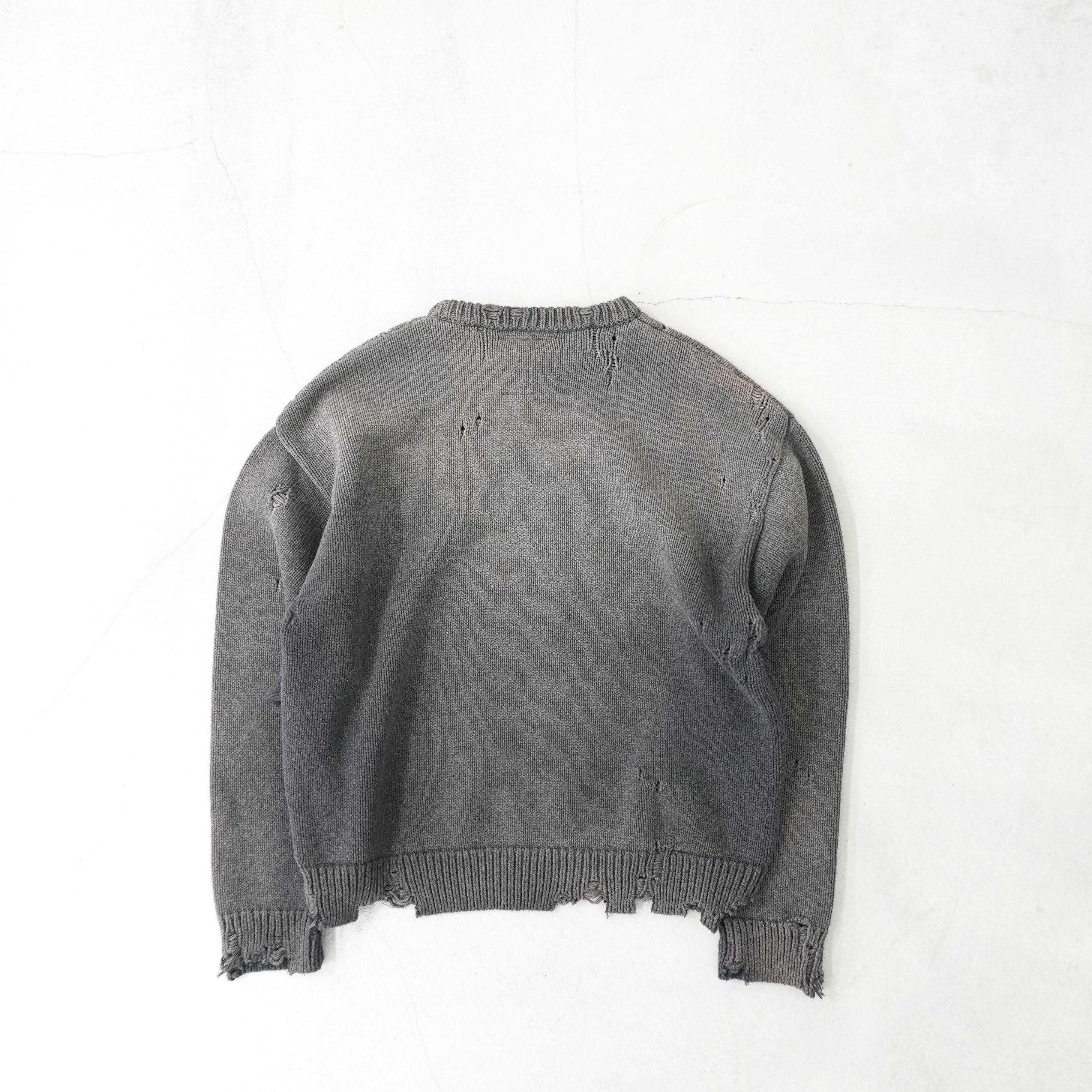 WHALE JACQUARD KNIT PULLOVER