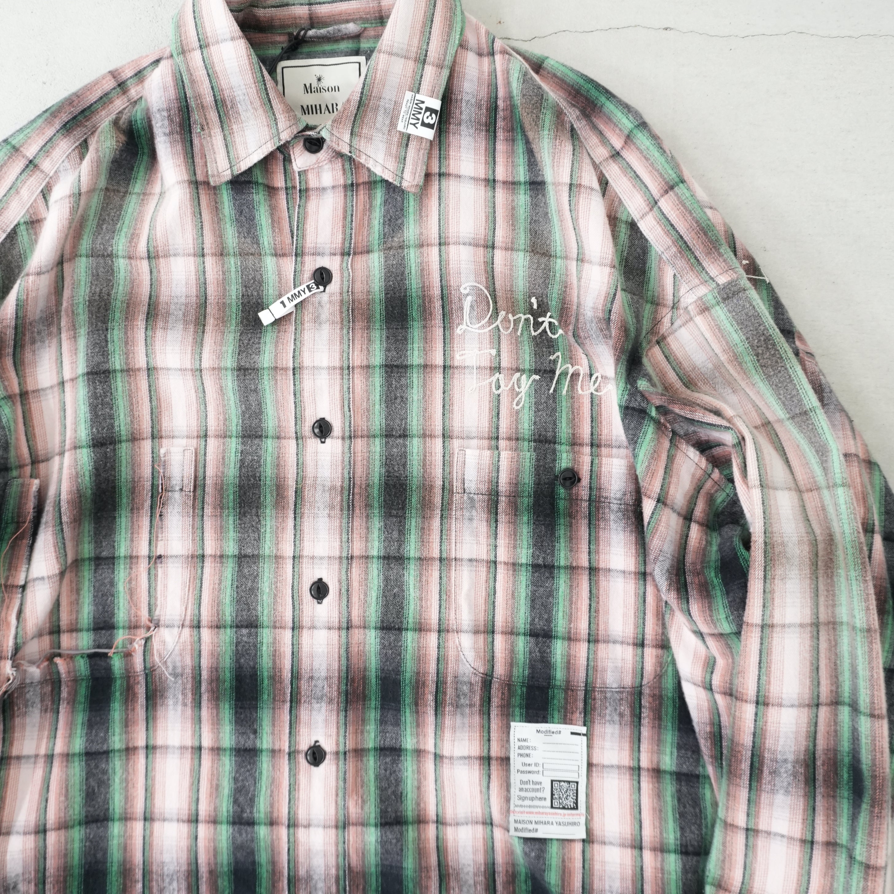 Vintage Like Check Shirt