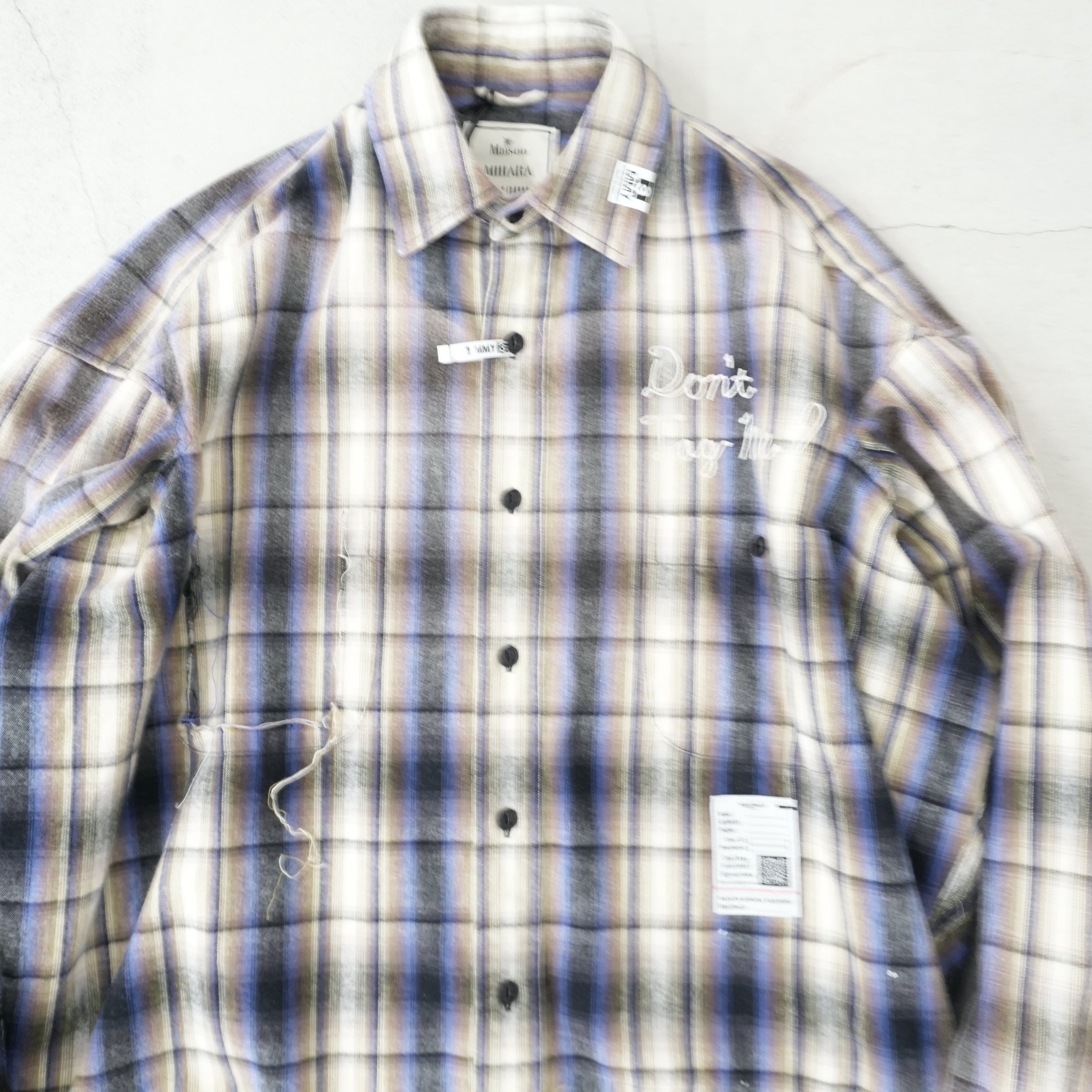 Vintage Like Check Shirt