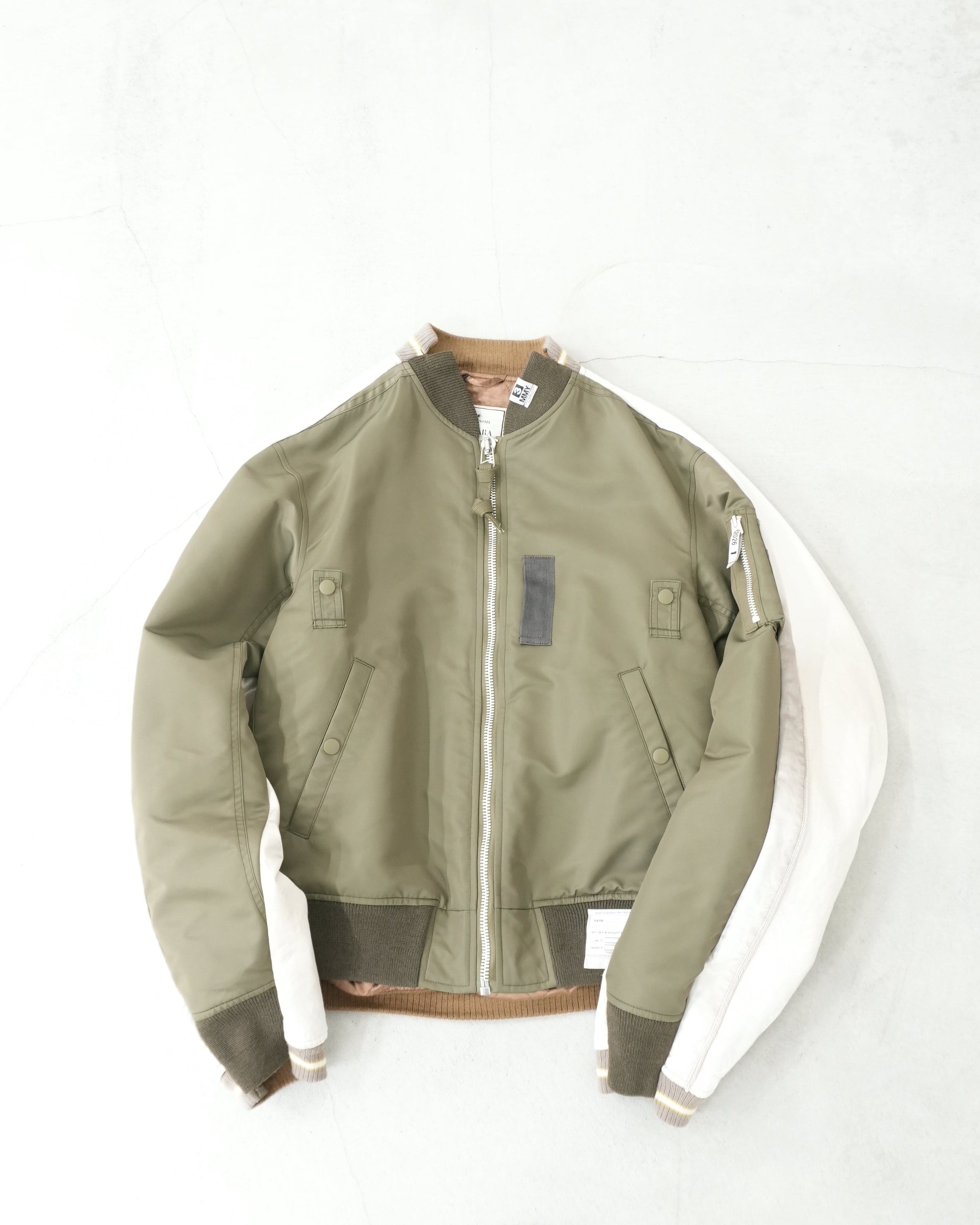 Front Back Combined Flight Jacket