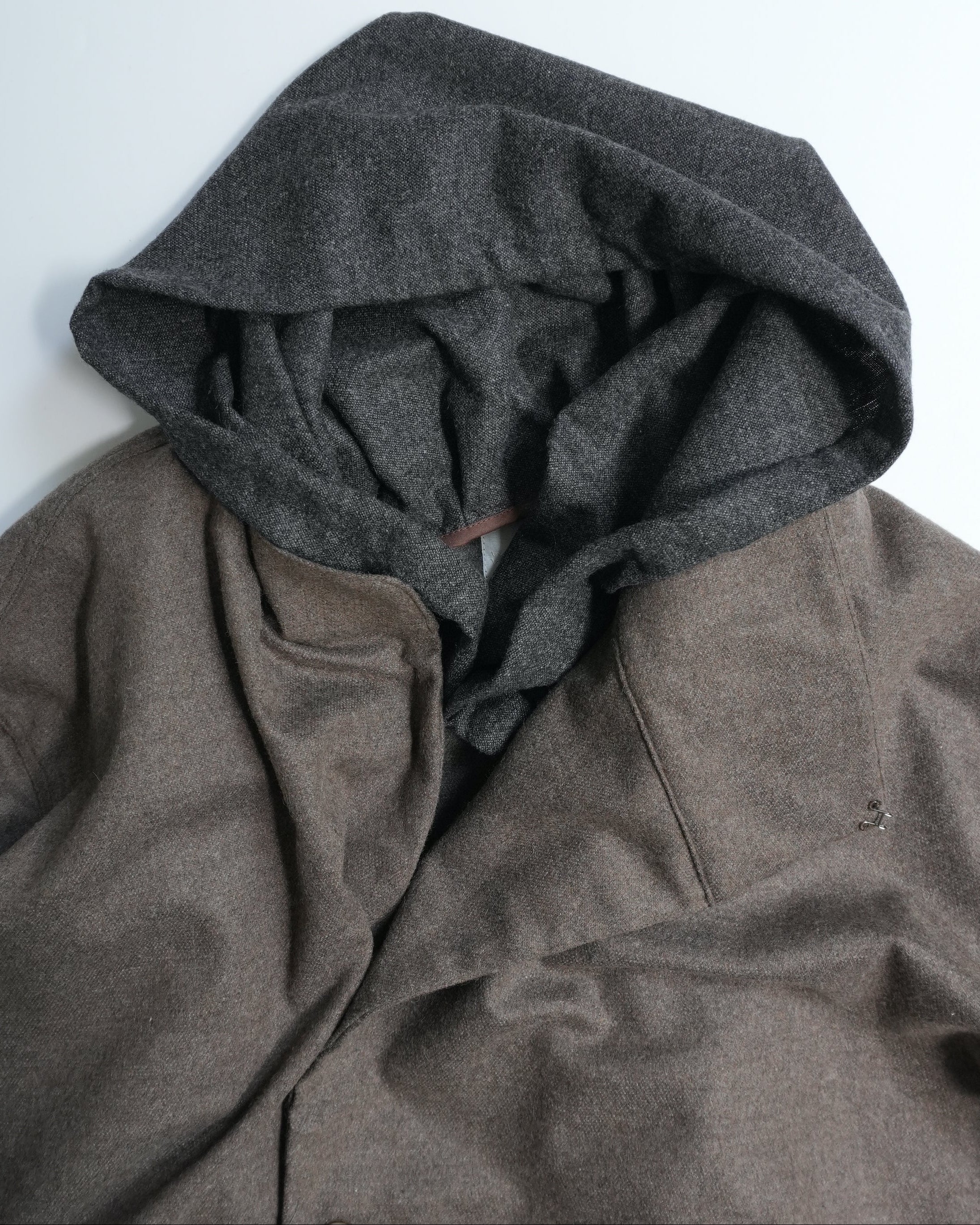 LAYERED PARACHUTE COAT