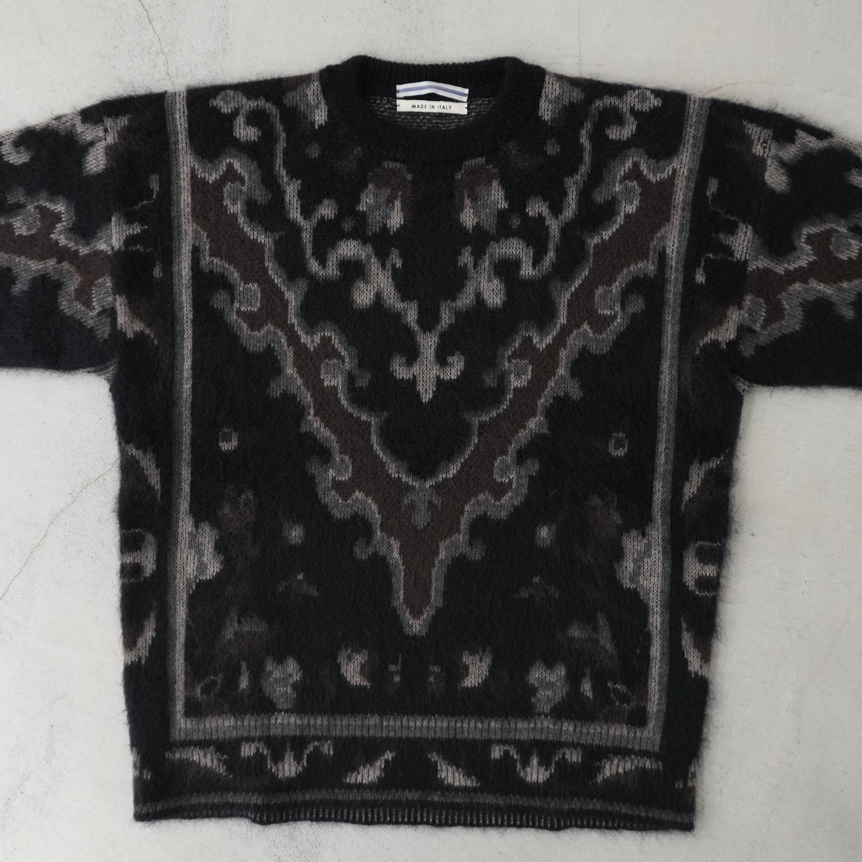 CASHMERE OVERSIZED CARPET SWEATER