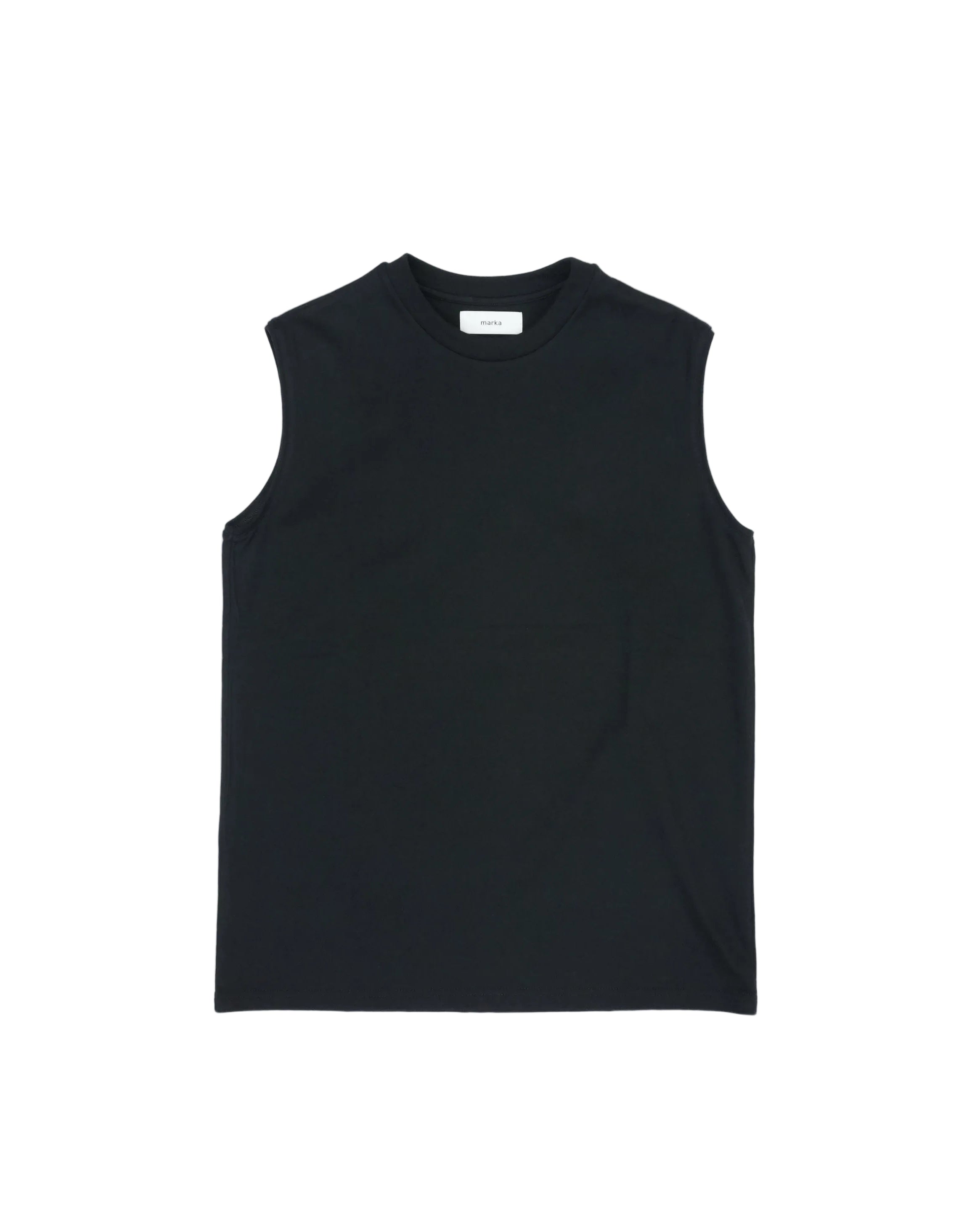 40/2 ORGANIC COTTON KNIT SLEEVELESS TEE