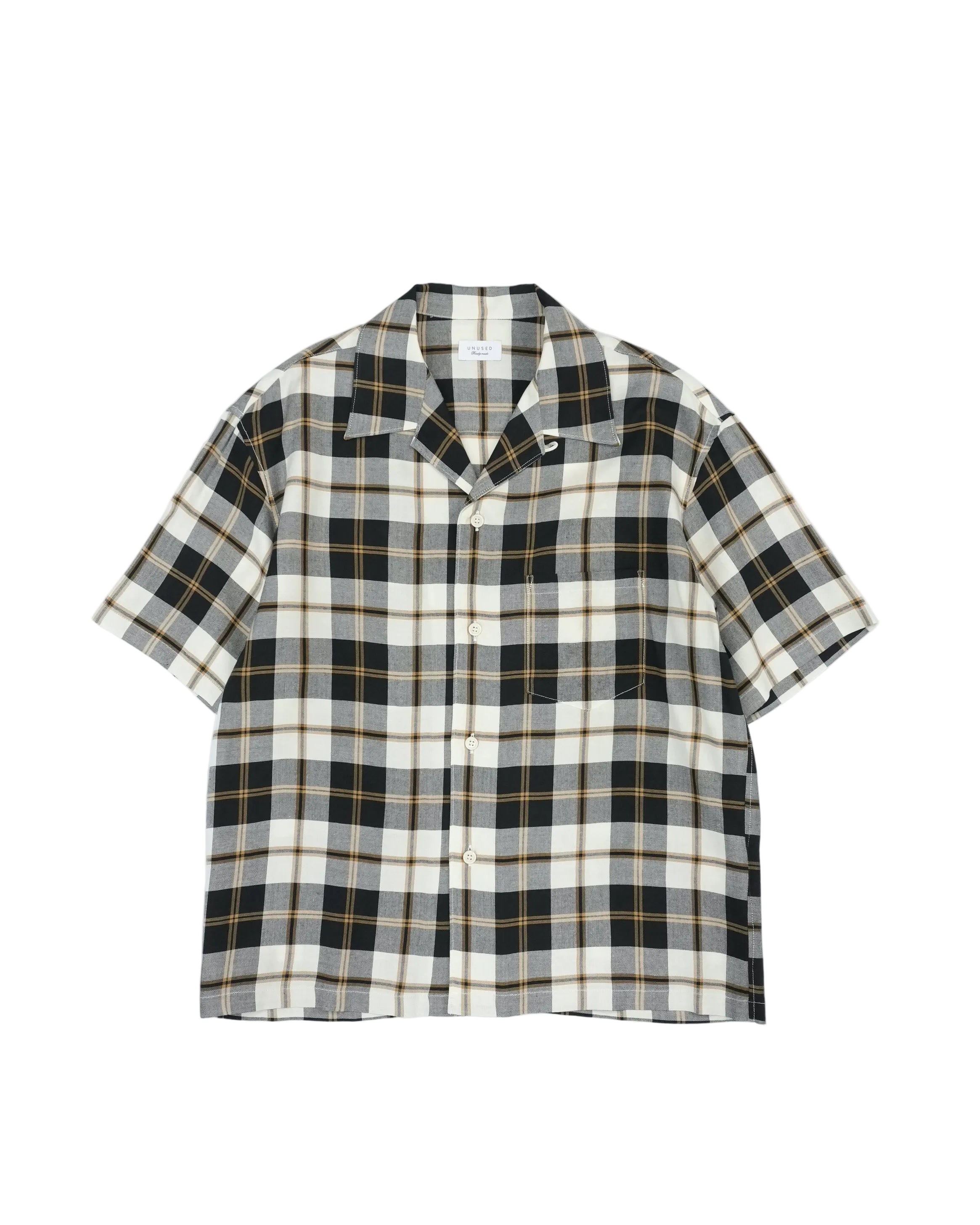 Short sleeve Rayon check shirt