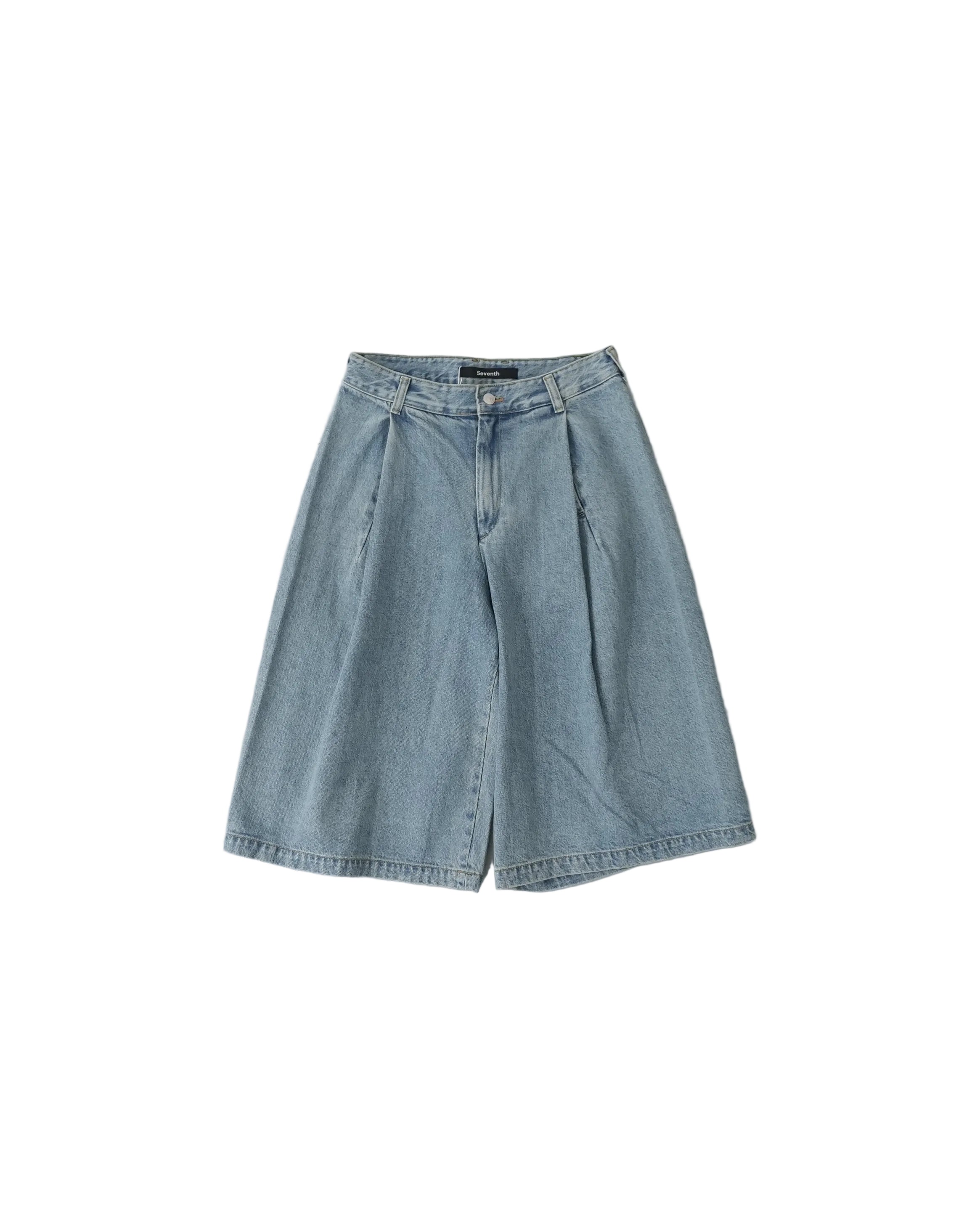 DENIM 410 BERMUDA JORTS / vintage tide blue wash