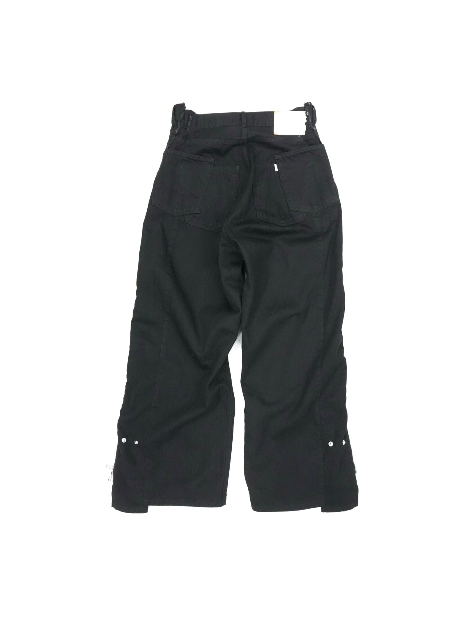 ZIP BAGGY JEANS(NEW MODEL)