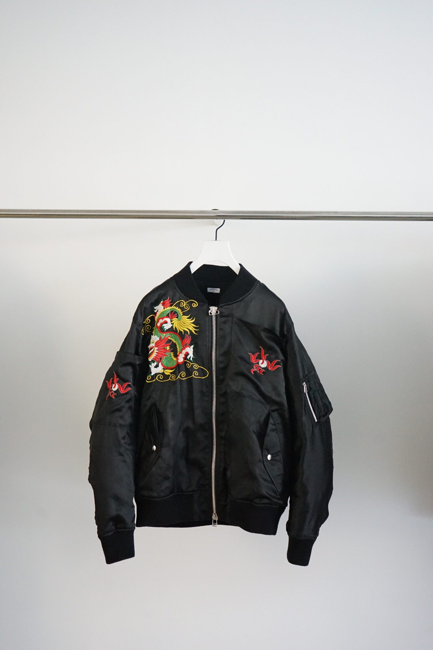 Dragon embroidery FLIGHT JACKET ”XL”No2