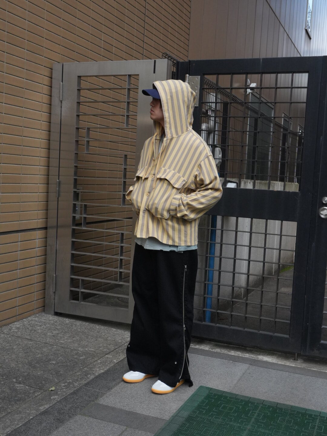 ZIP BAGGY JEANS(NEW MODEL)