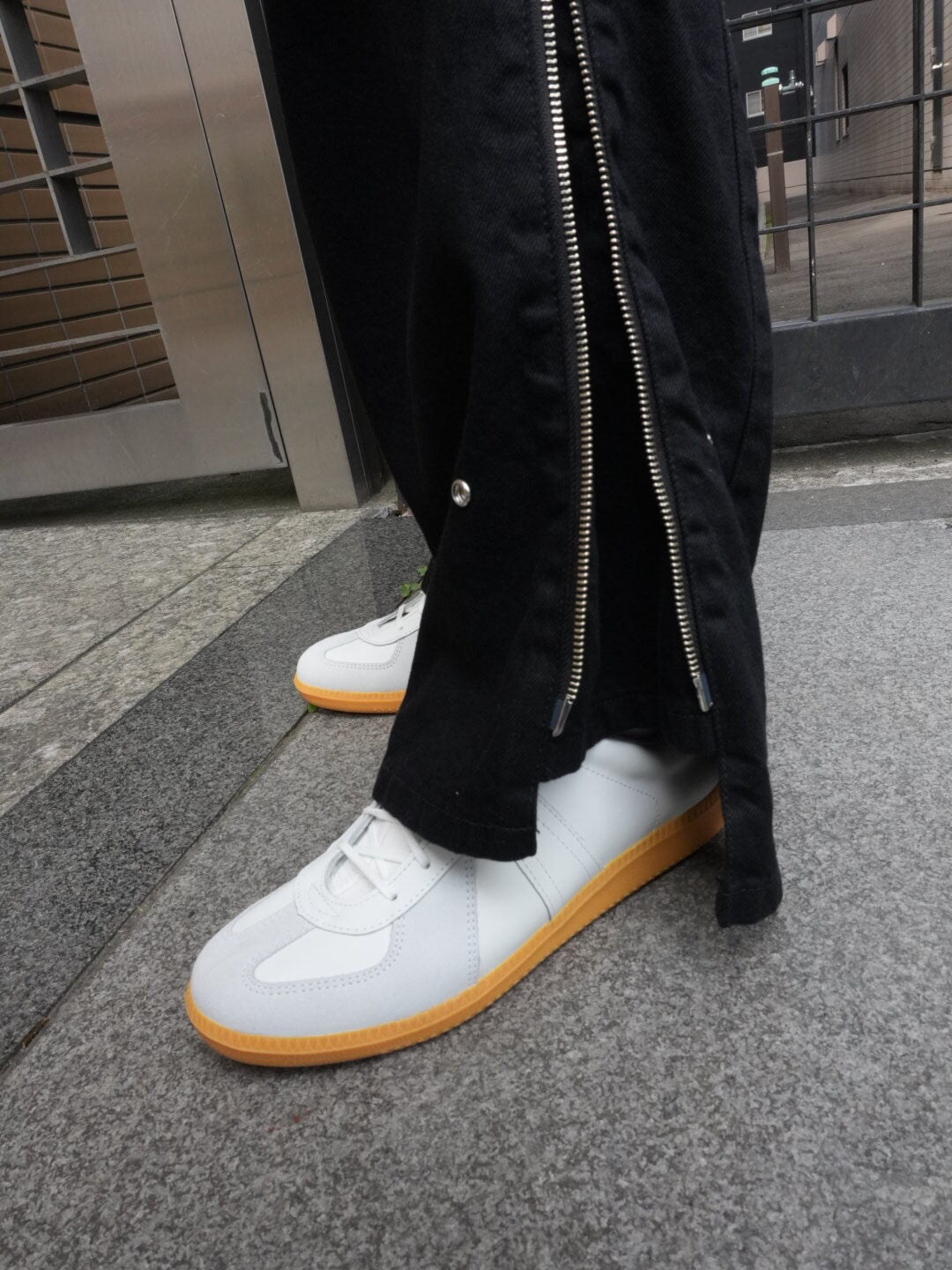 ZIP BAGGY JEANS(NEW MODEL)