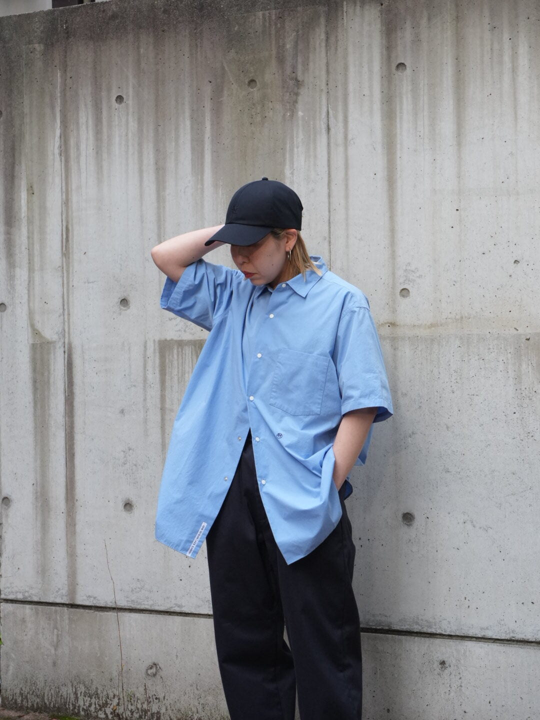 Regular Collar Wind S/S Shirt