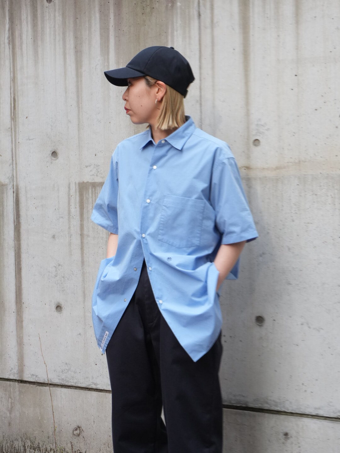 Regular Collar Wind S/S Shirt