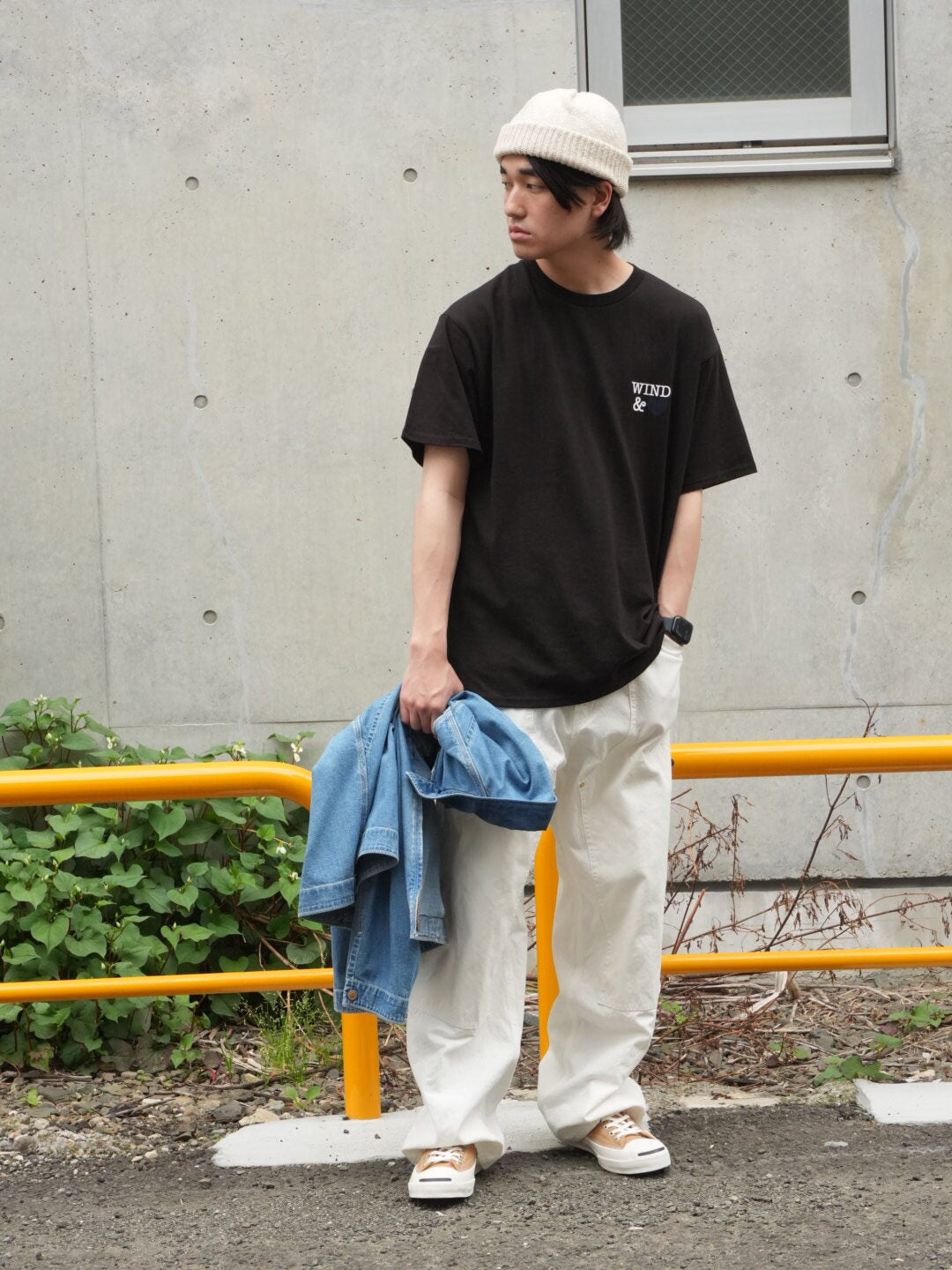 BACK LOGO S/S TEE (HEART)