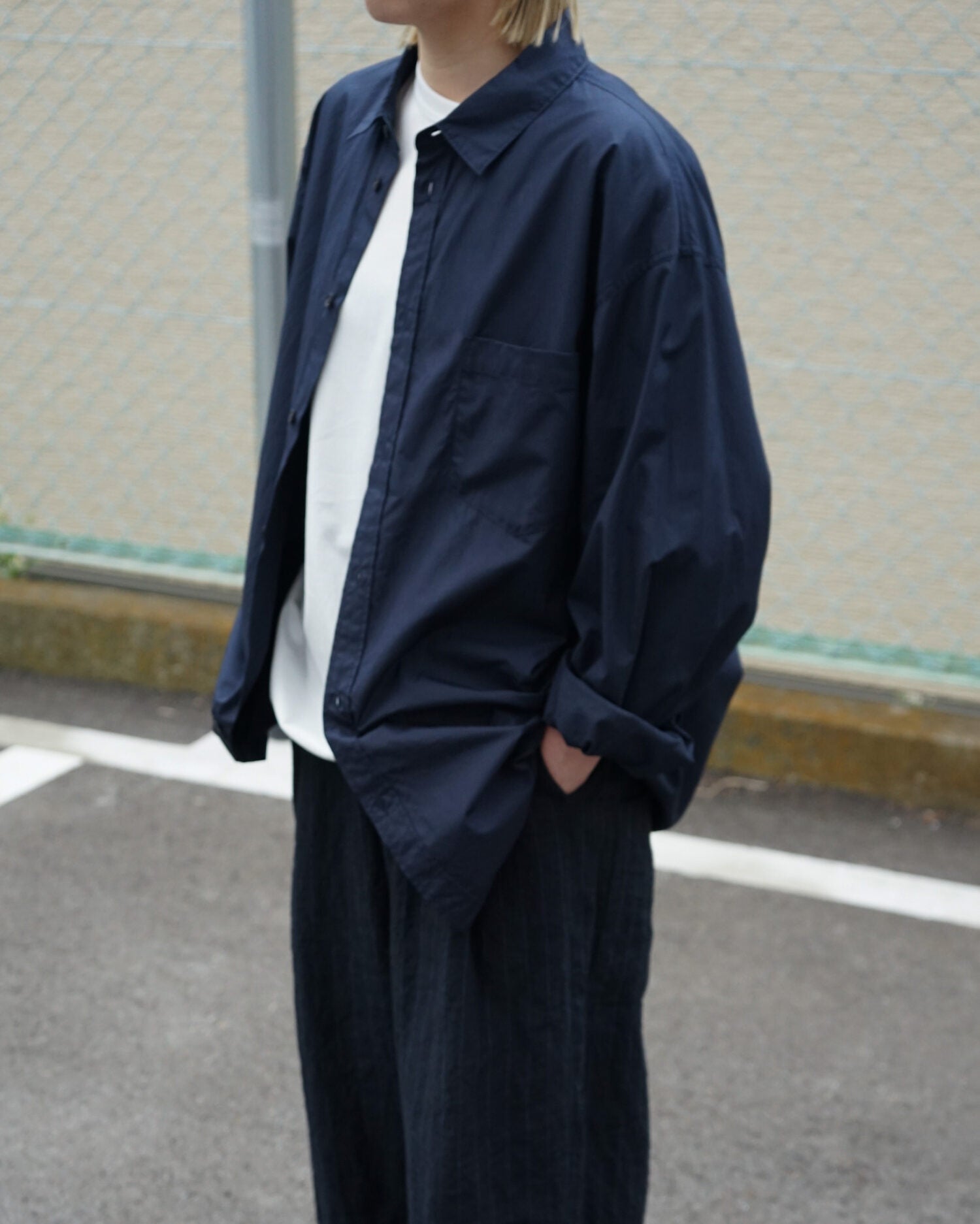 SUVIN BROAD WASHED SHIRT