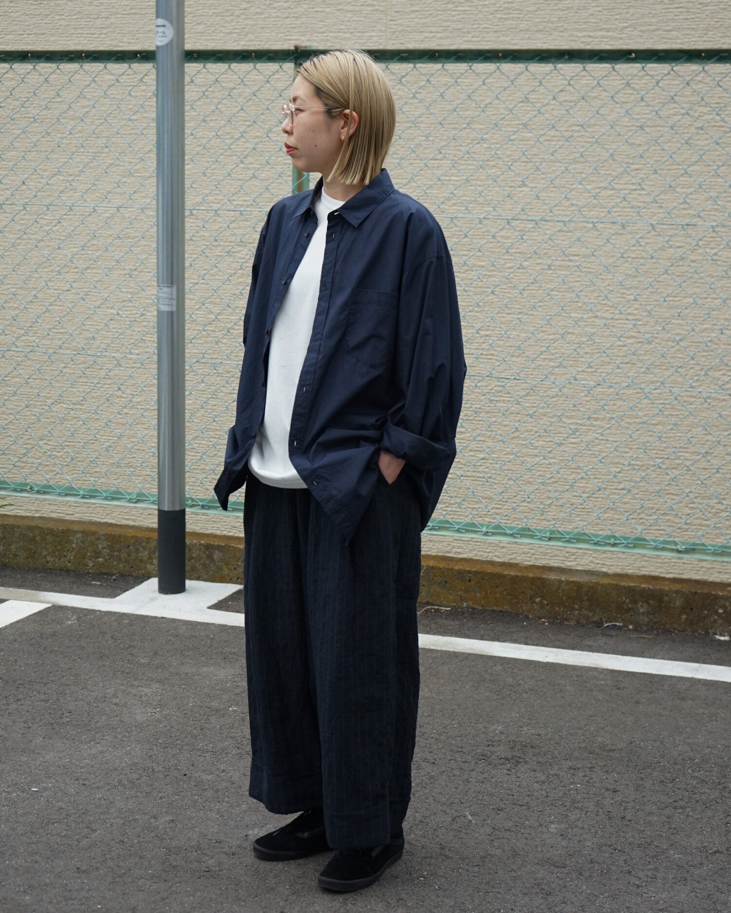 SUVIN BROAD WASHED SHIRT