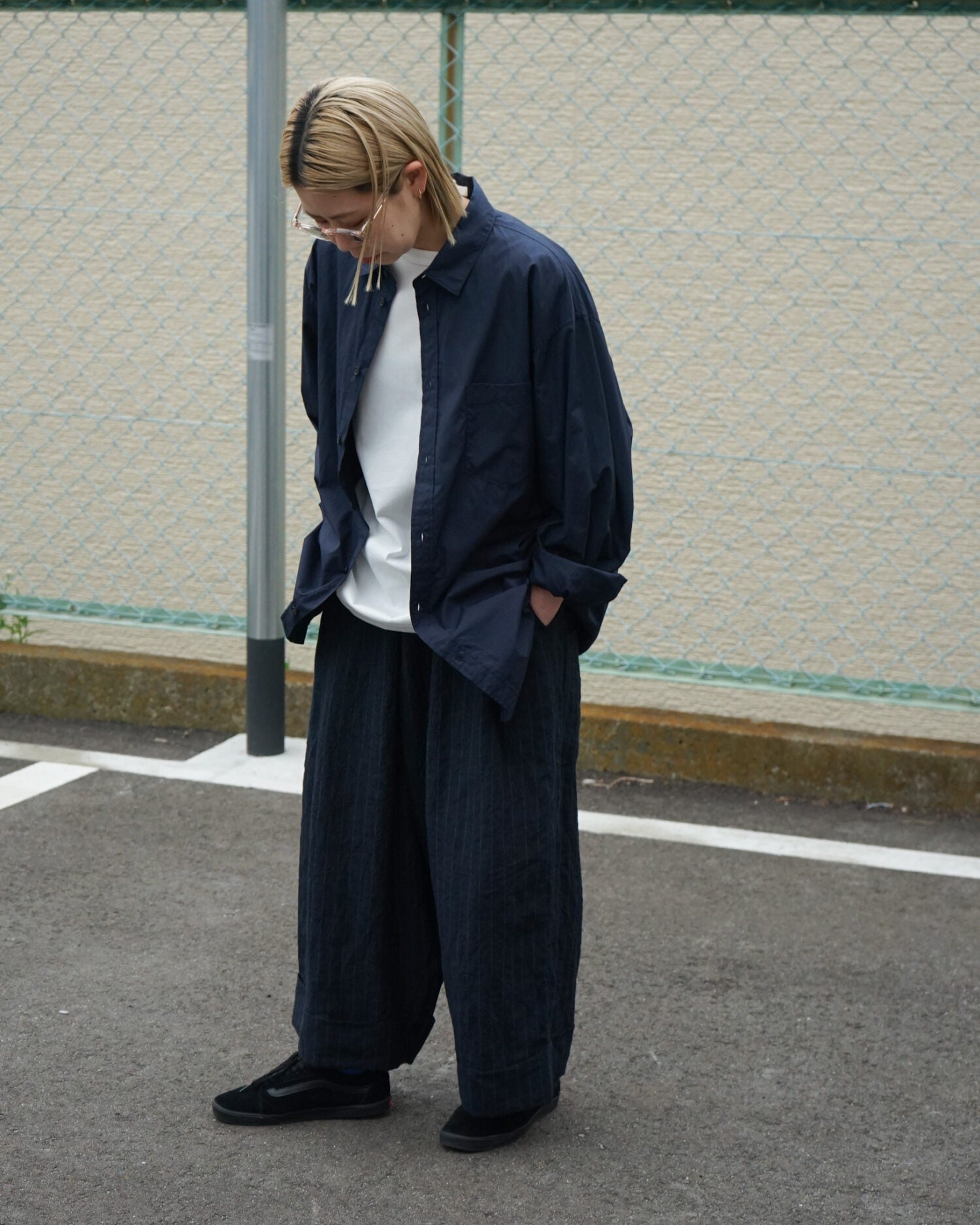 SUVIN BROAD WASHED SHIRT