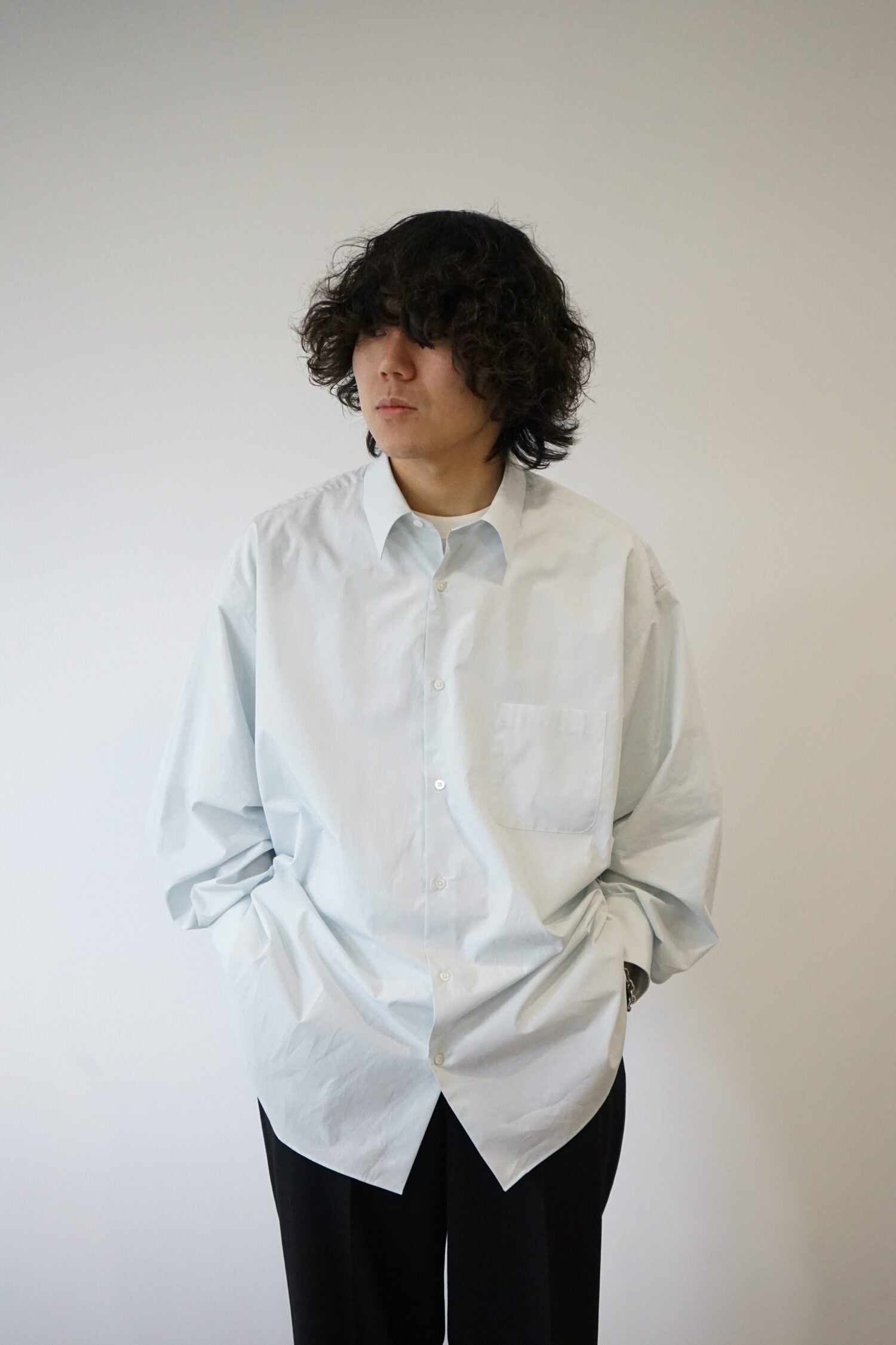 ORGANIC GIZA TYPEWRITER COMFORT FIT SHIRT
