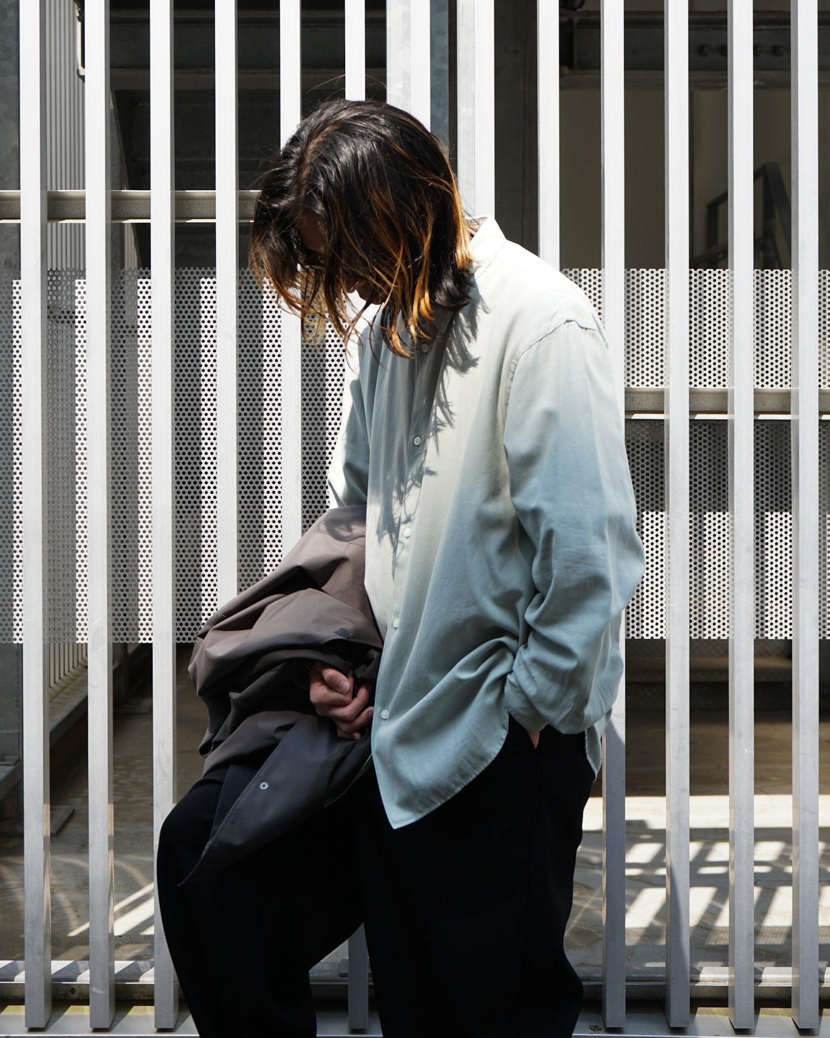 COTTON SILK VIERA LOOSE FIT SHIRT