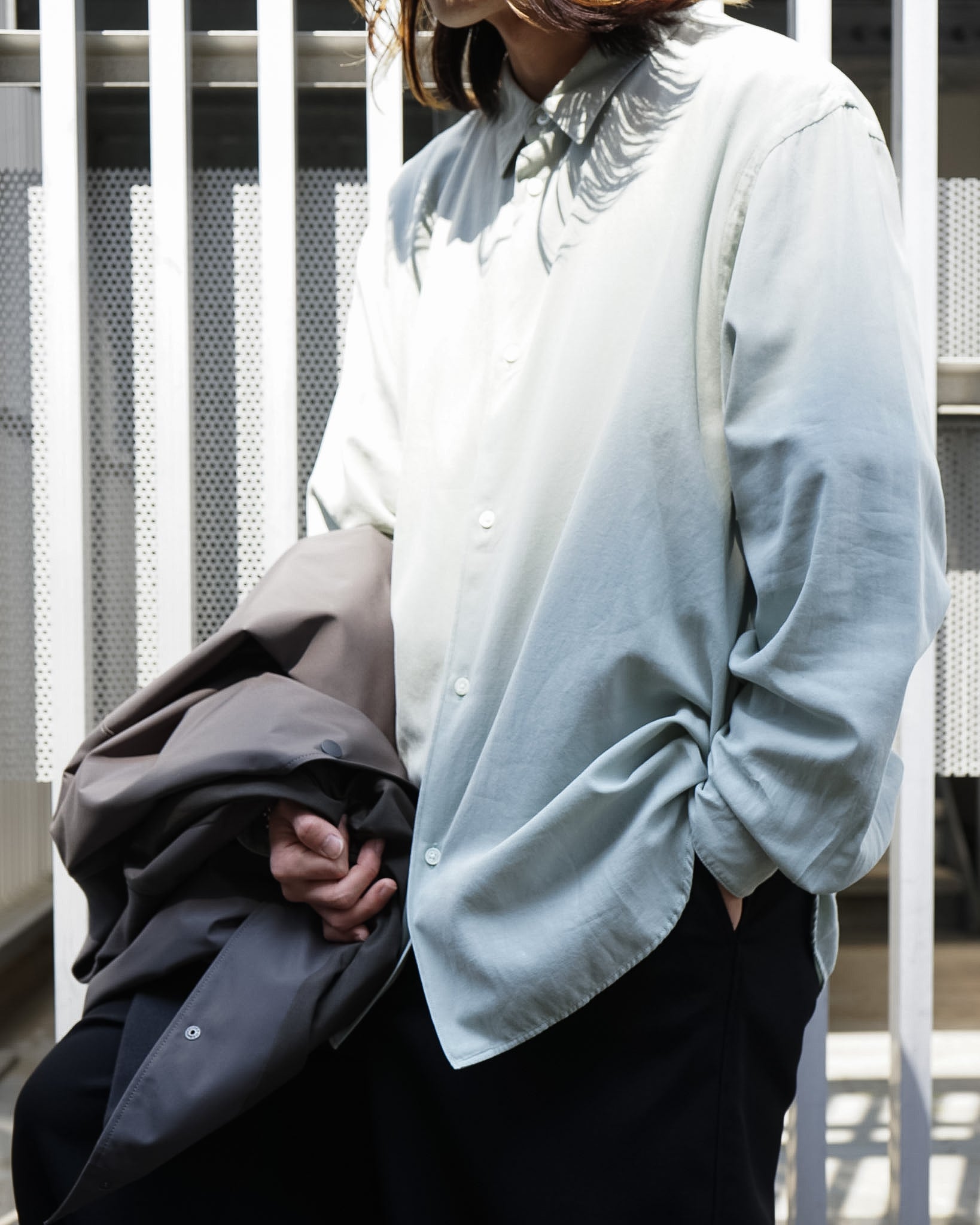 COTTON SILK VIERA LOOSE FIT SHIRT