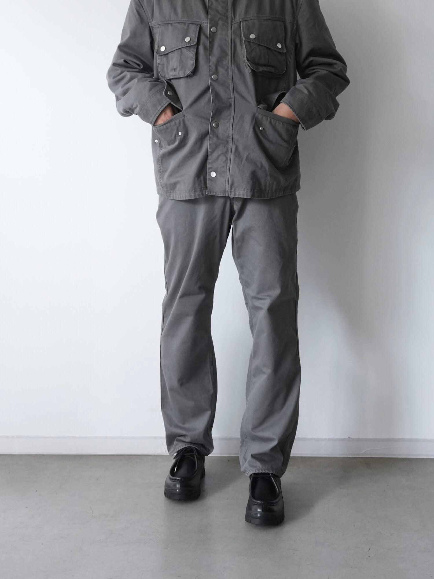 WORKER TROUSERS COTTON DRILL PIGMENT DYE