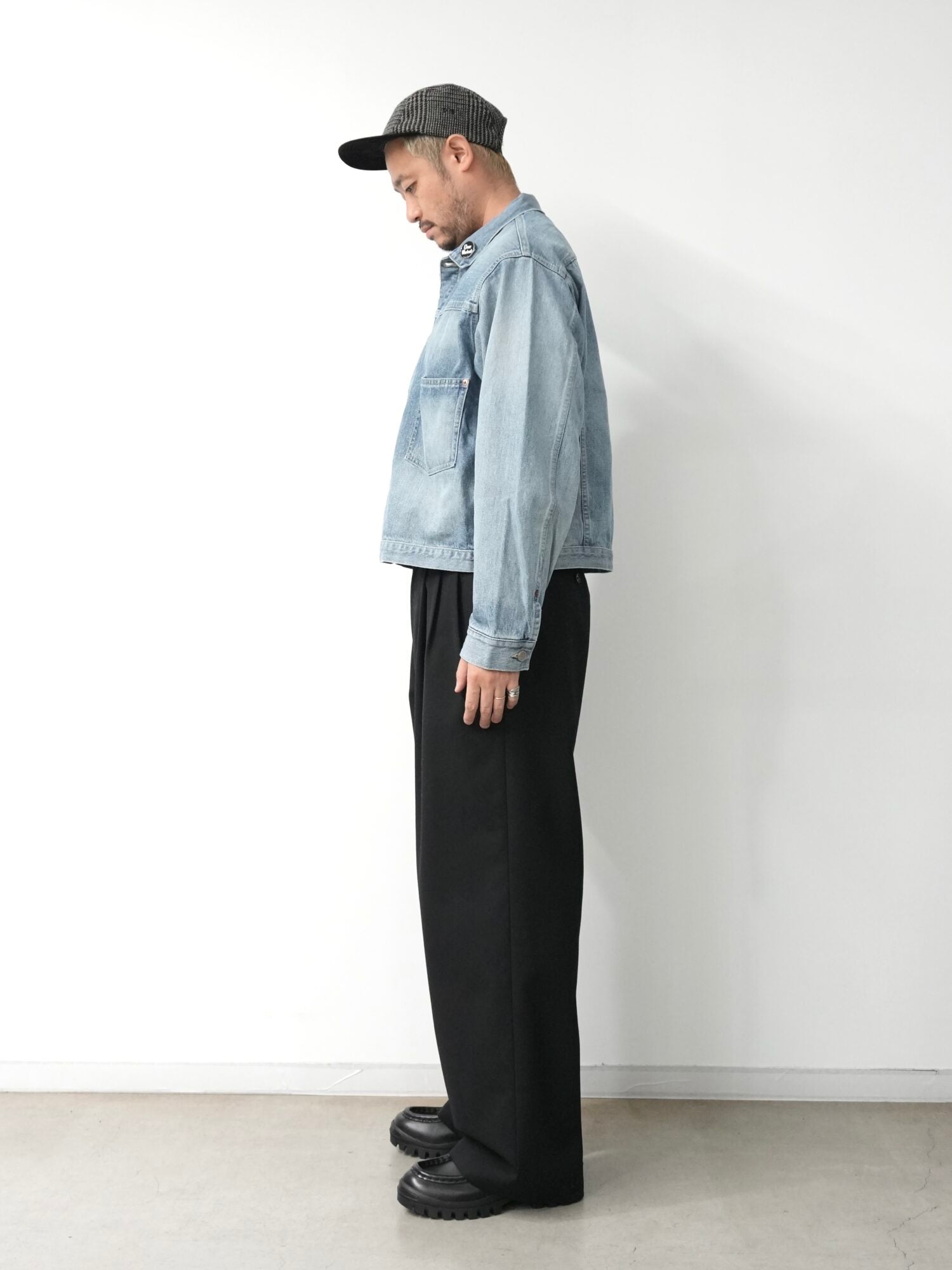 Unlikely Time Travel Trucker Jacket 1977Wash