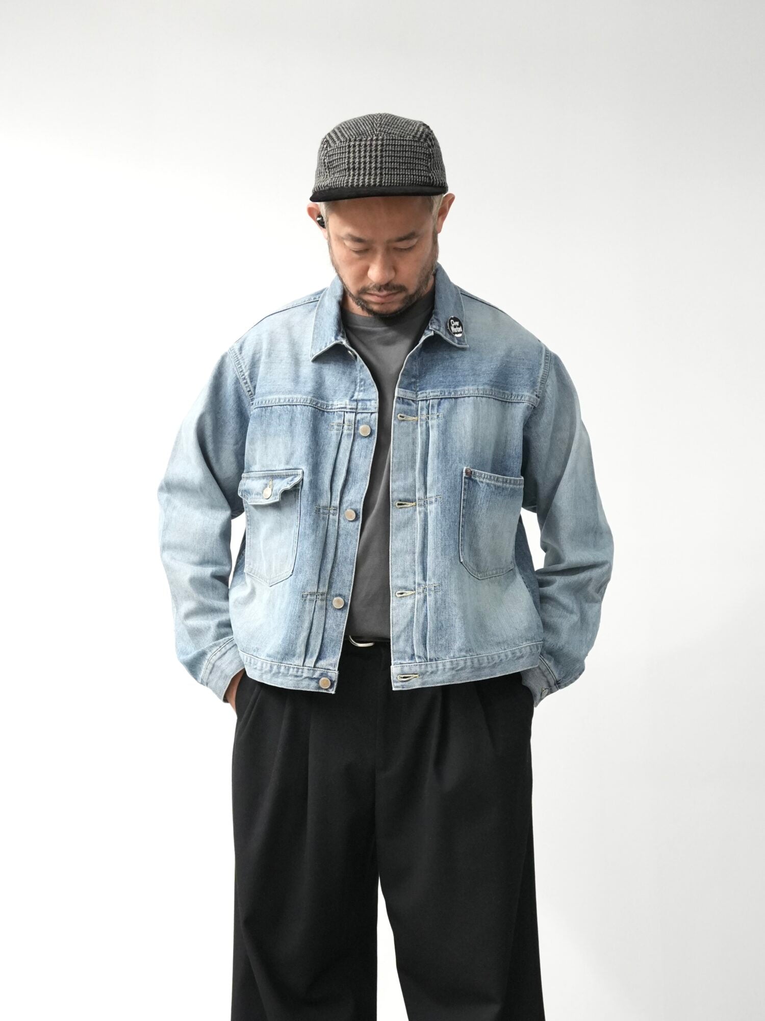 Unlikely Time Travel Trucker Jacket 1977Wash