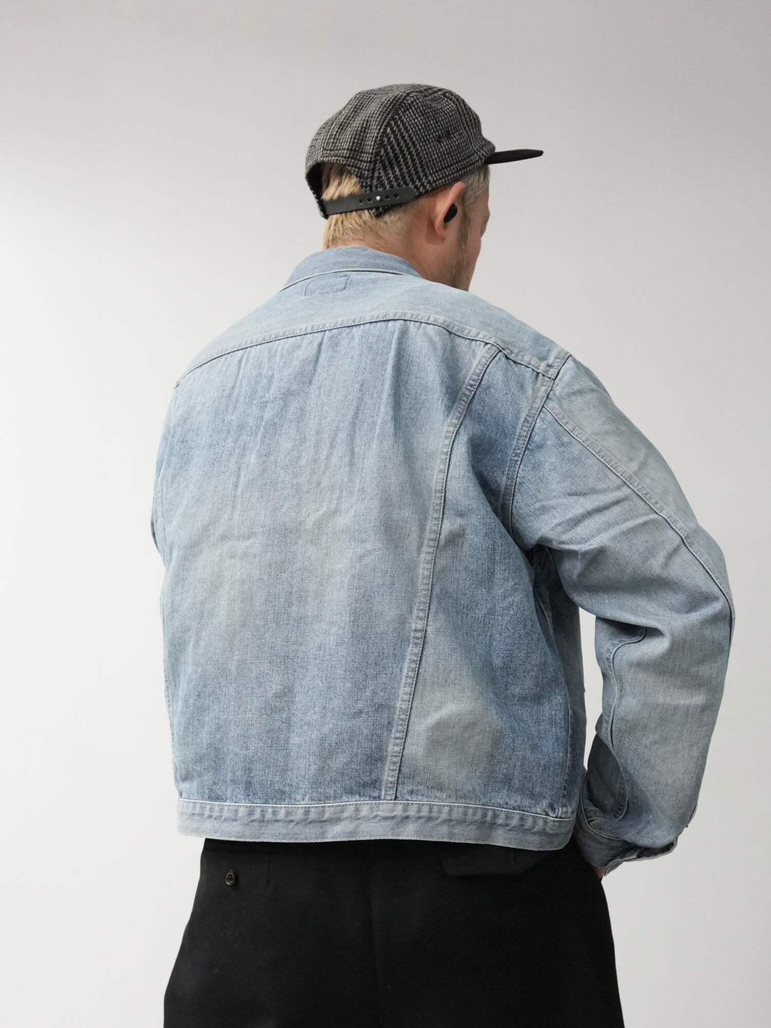 Unlikely Time Travel Trucker Jacket 1977Wash