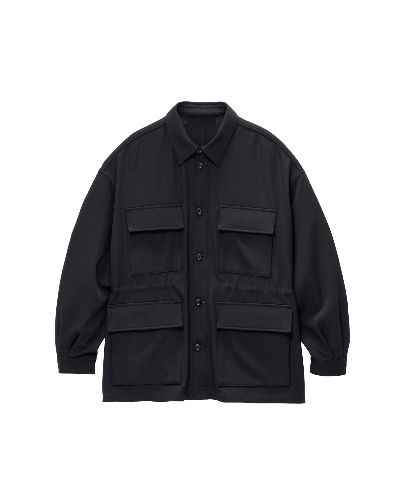 Graphpaper MEN【9/19(土)発売】Back Satin Wool Gabardine Field Jacket