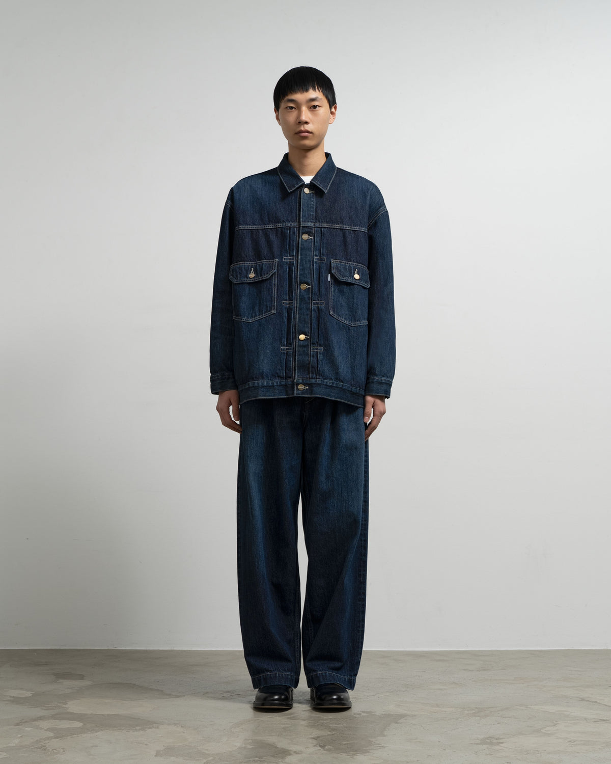 Selvage Denim Jacket -DARK FADE-