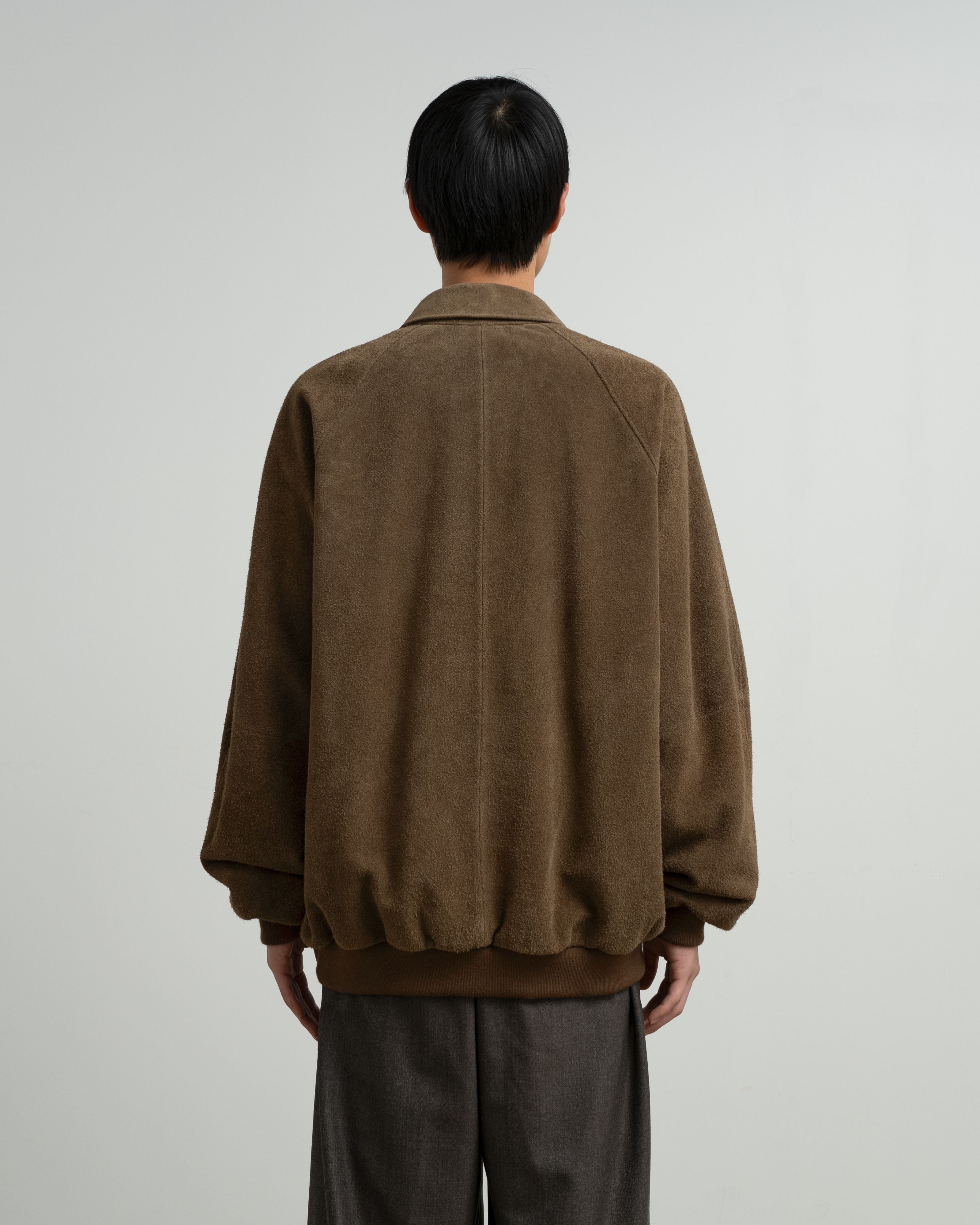 【8/29(土)発売】Hairy Suede Raglan Blouson