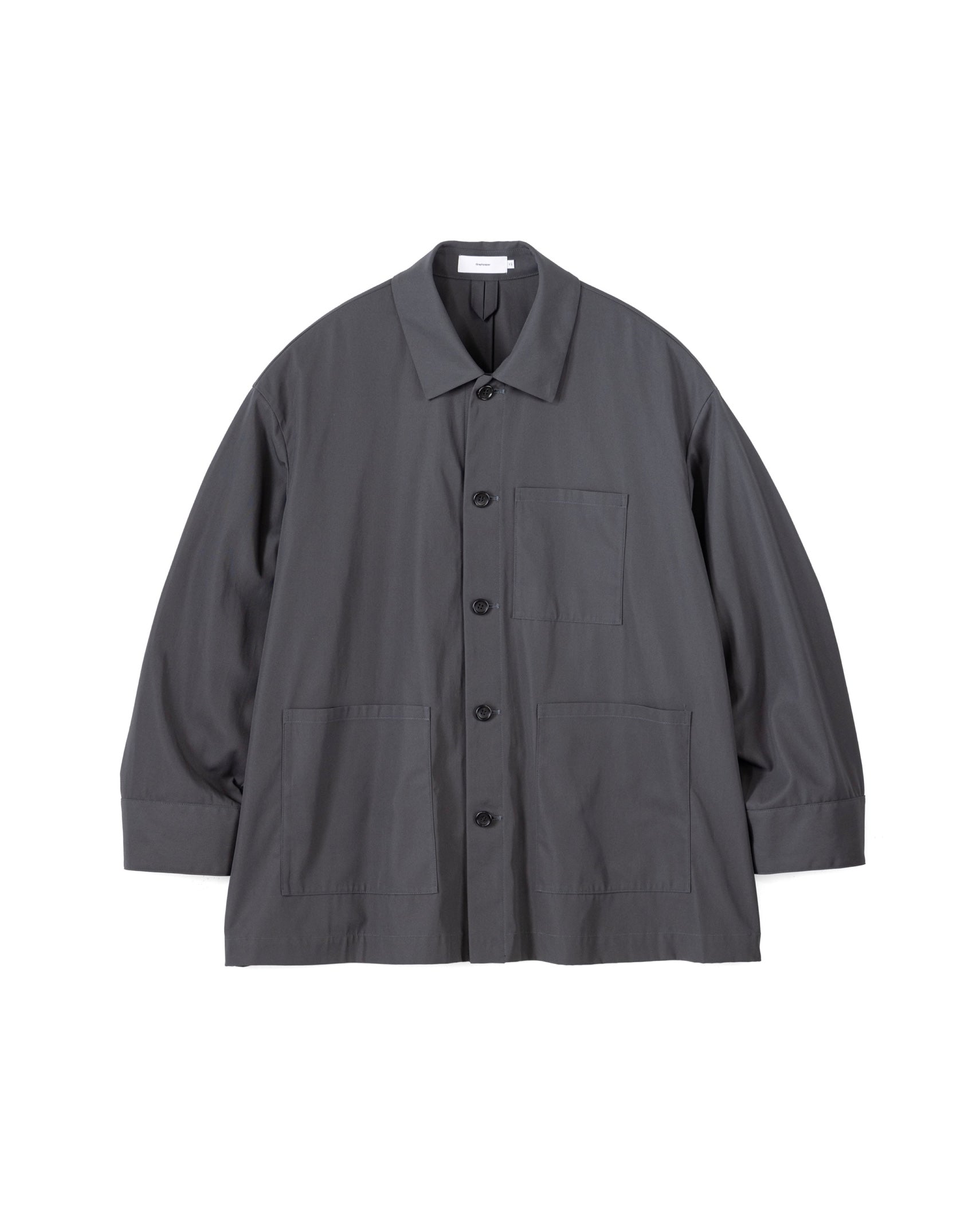 Graphpaper-High Twist Gabardine Coverall Jacket