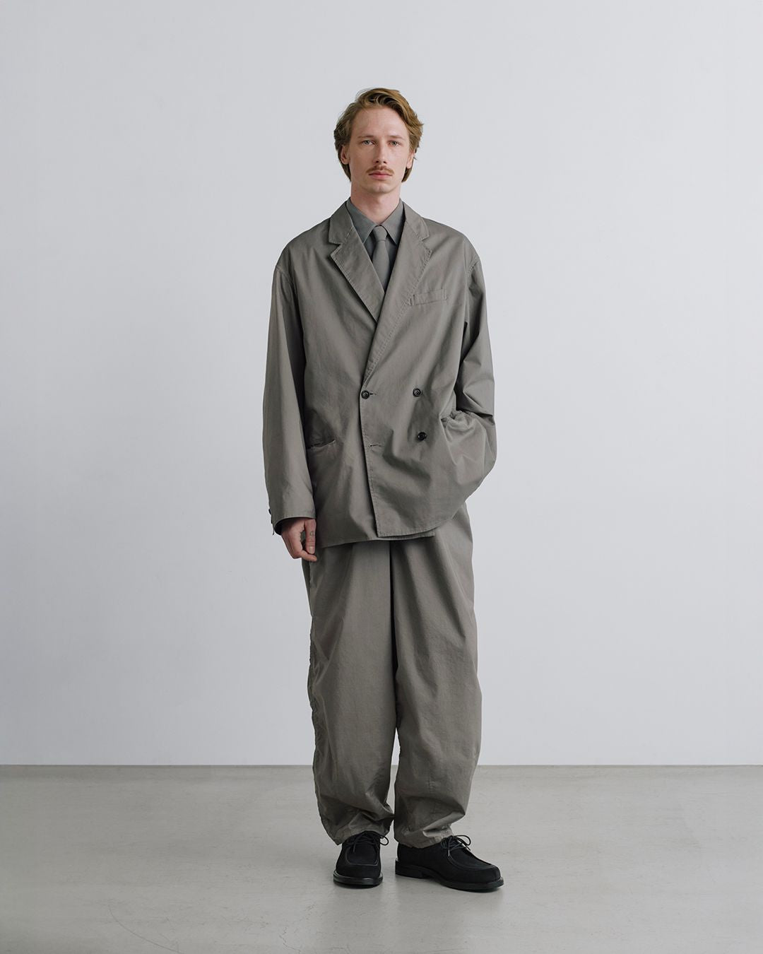 Graphpaper-Garment Dyed Typewriter Parachute Pants