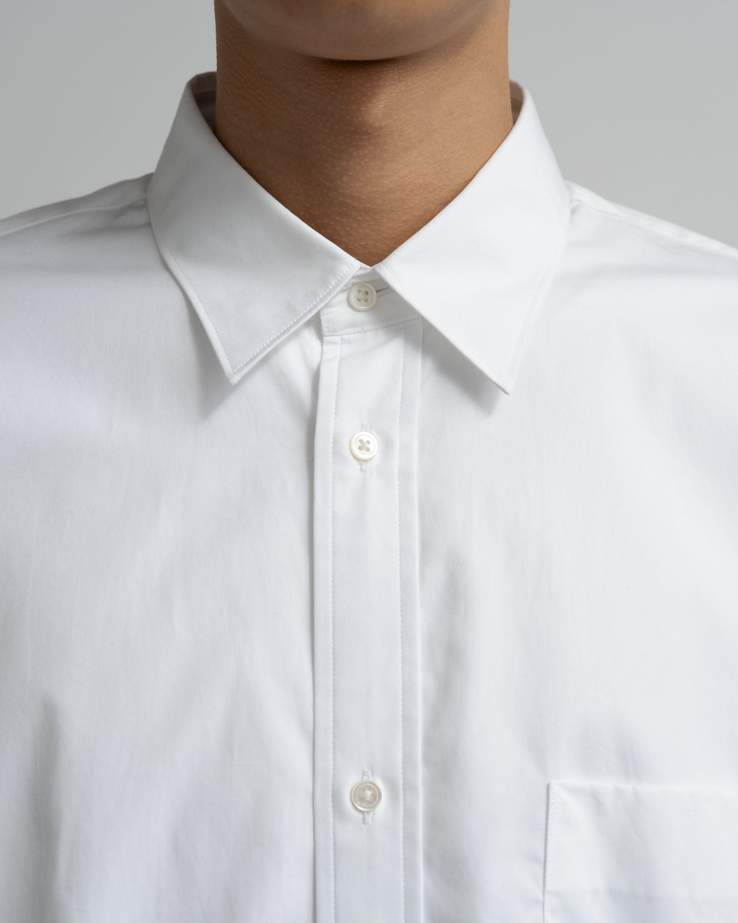 High Count Regular Collar Round Cut Shirt