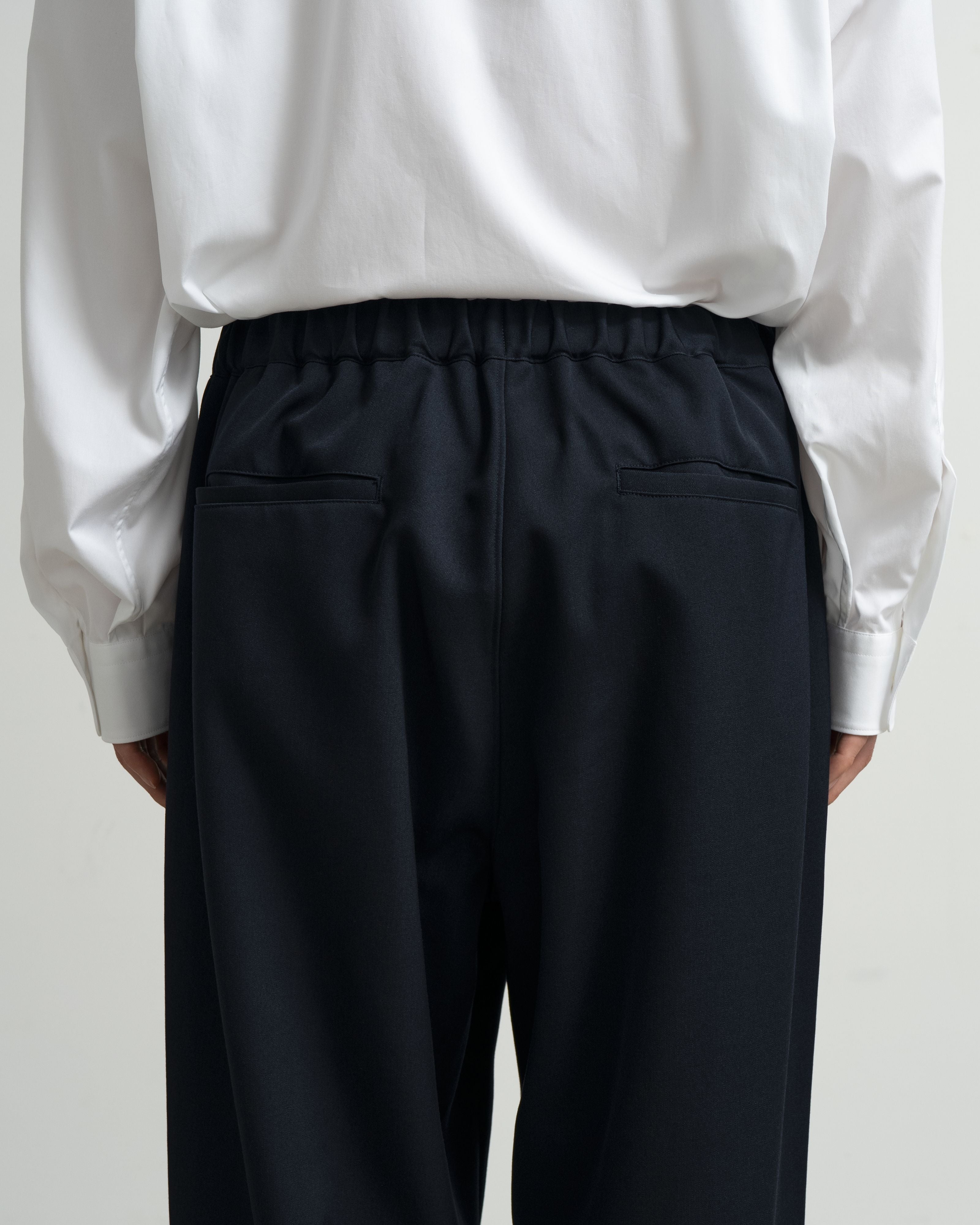 Graphpaper MEN 【8/22(土)発売】Scale Off Wool Wide Tapered Chef Pants