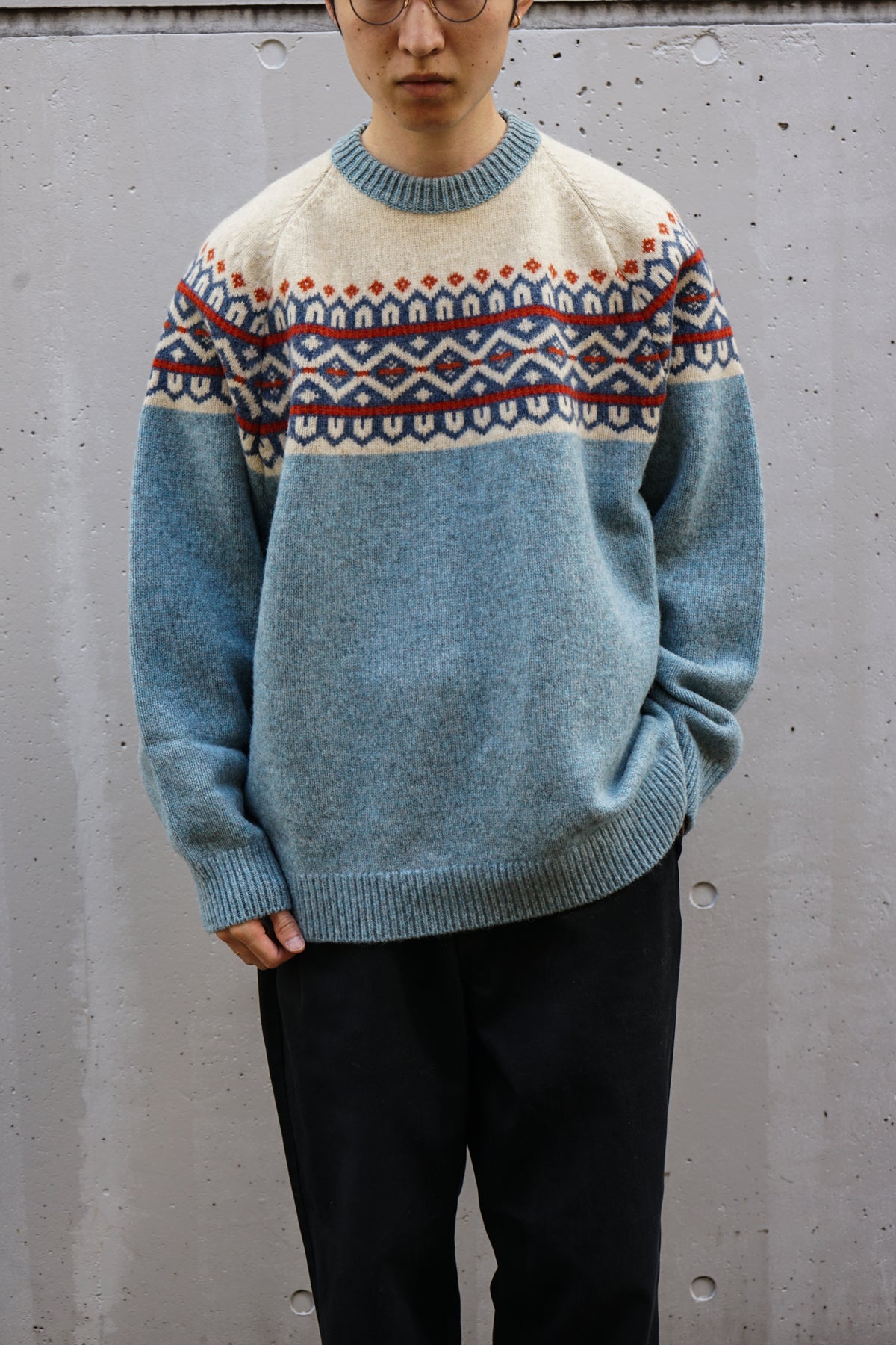 【10/17(土)発売】Unlikely Fair Isle "Snow Flake"