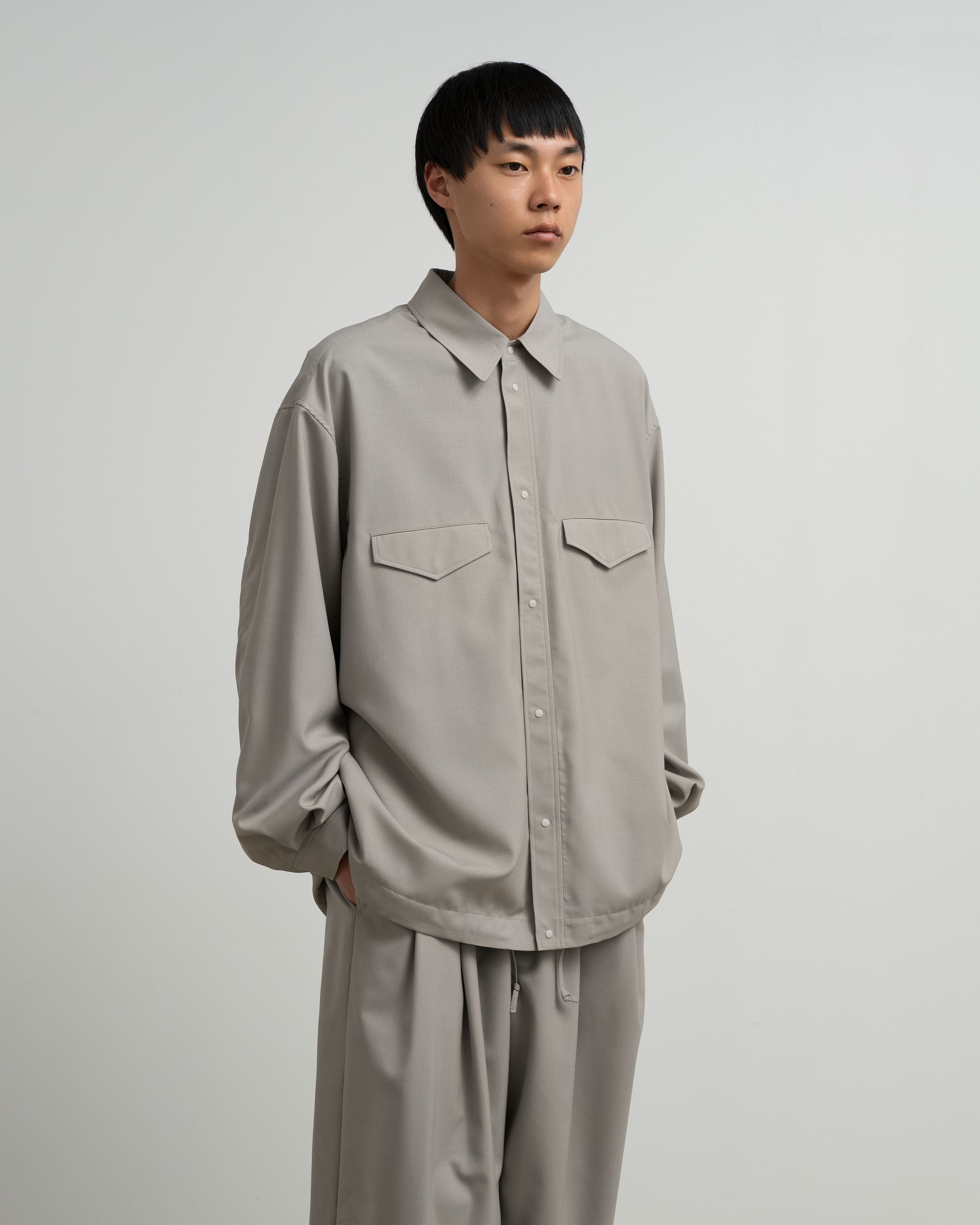 【8/22(土)発売】Wool Ripstop Shirt Jacket