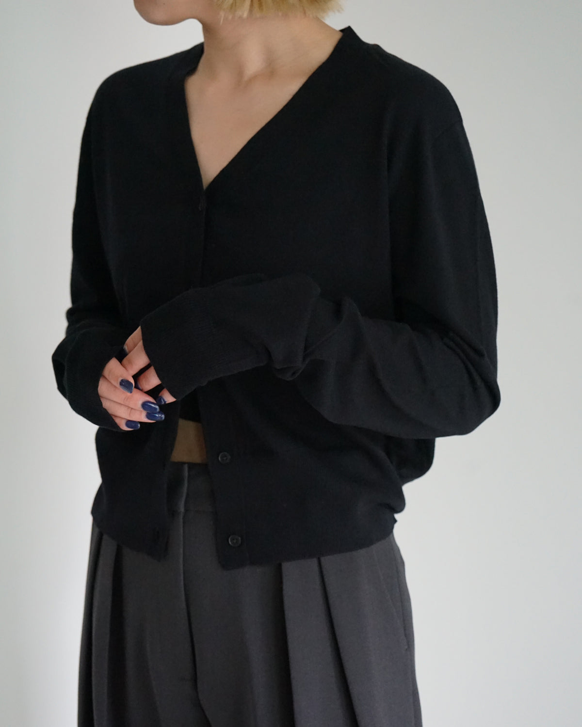 Cotton Cashmere Cardigan