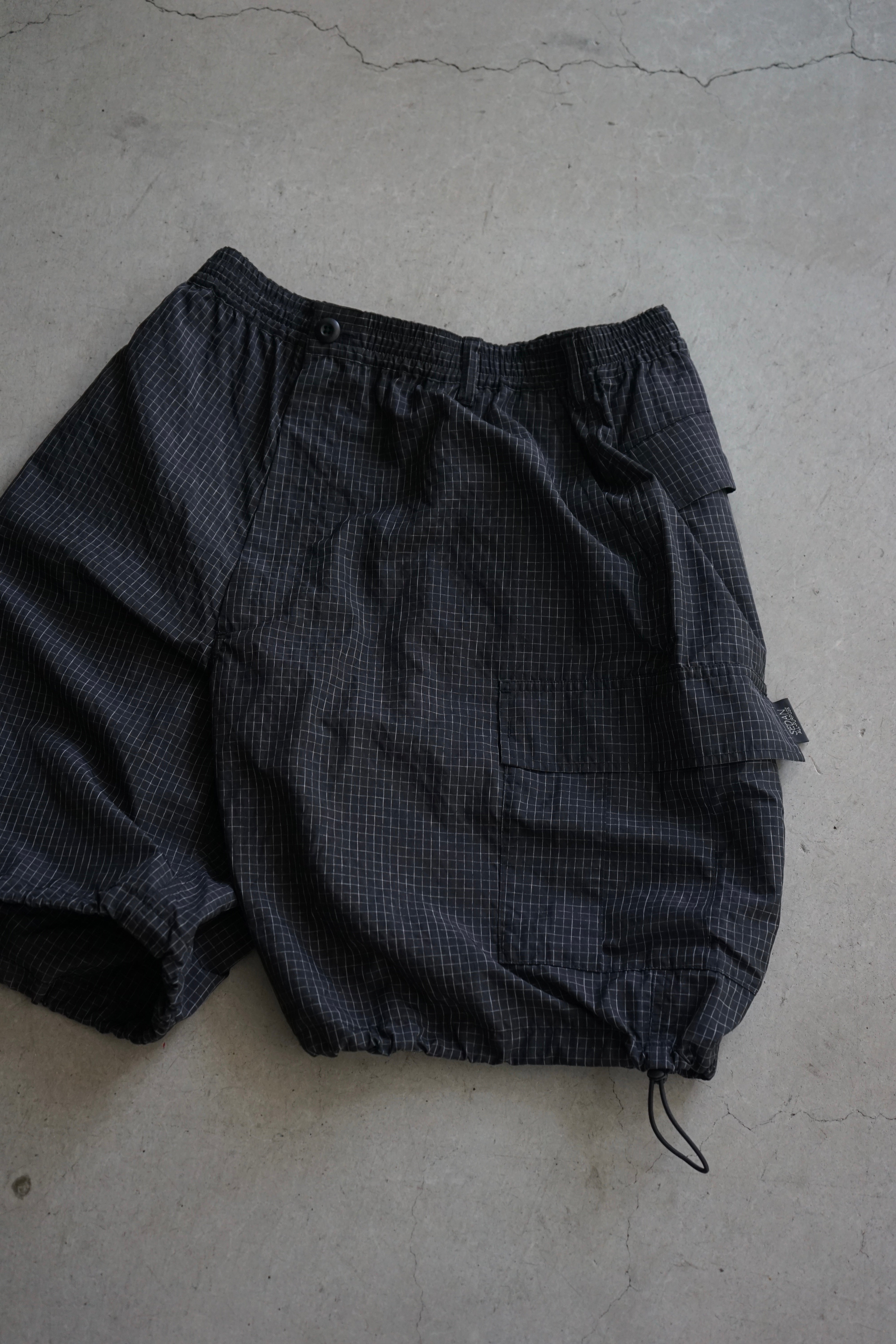 【Exclusive】【5/16(土)発売】est. × SEDAN ALL-PURPOSE Graph Plaid Cargo Easy Shorts