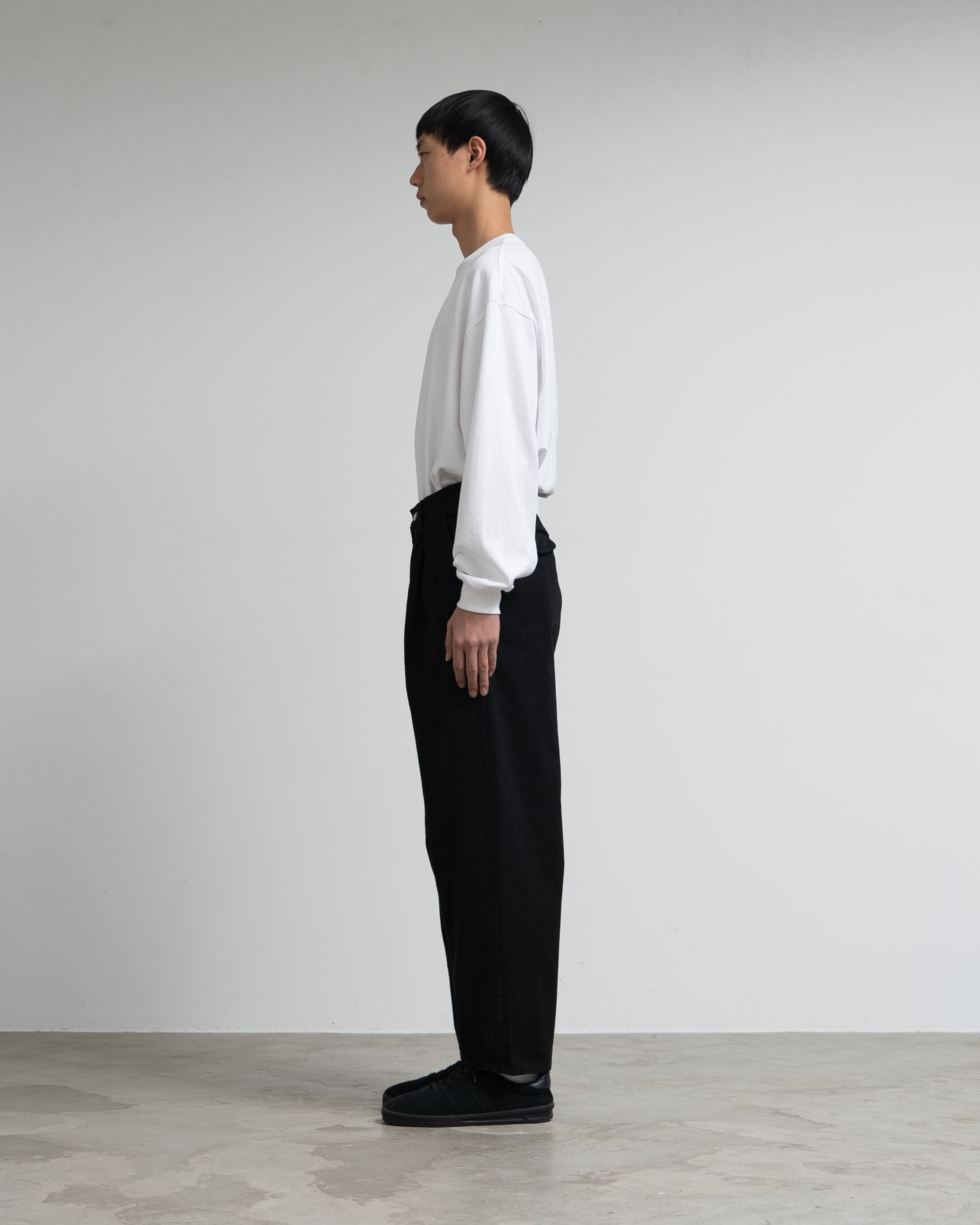 Selvage Denim Two Tuck Pants
