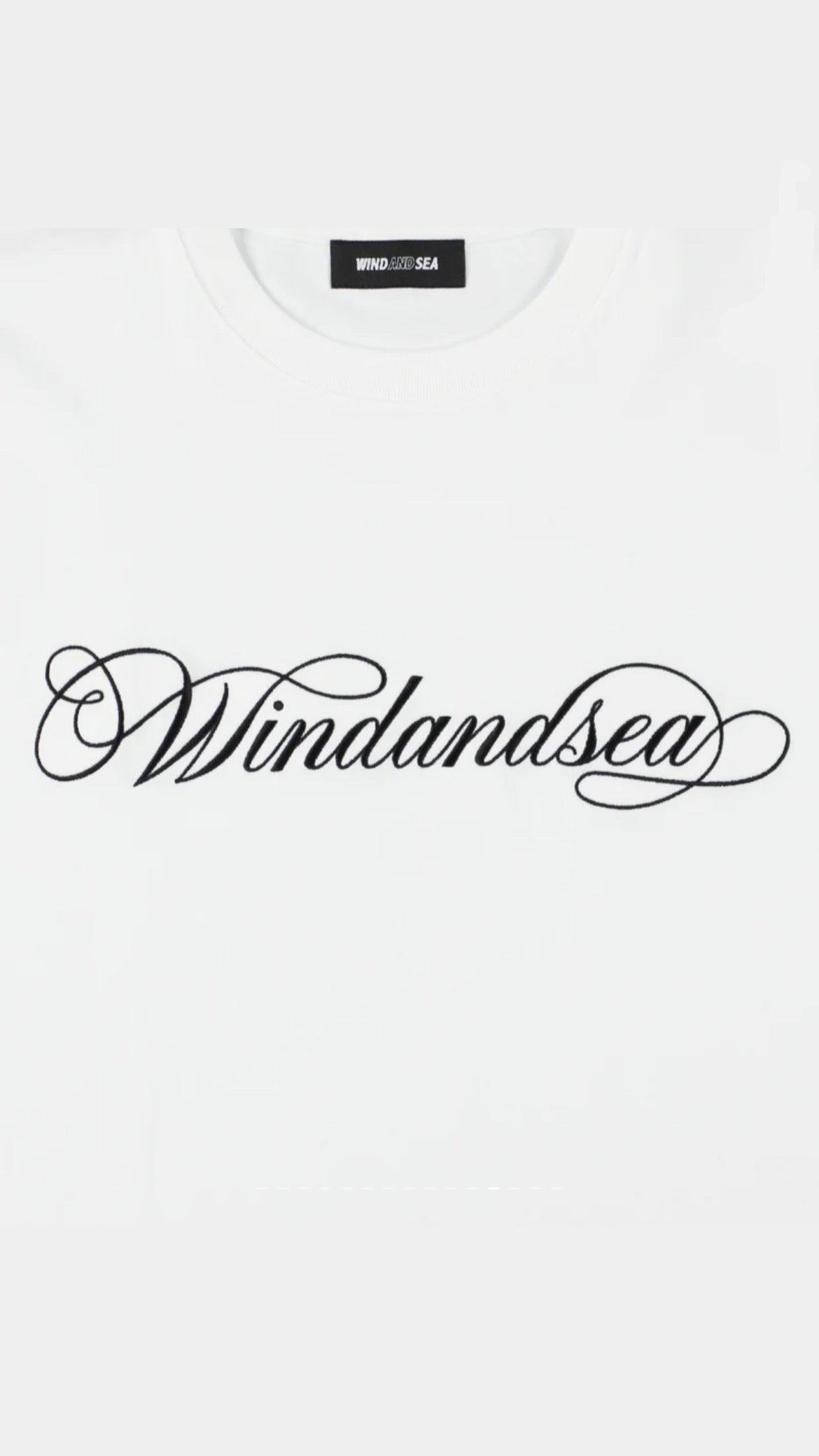 CALIGRAPHY EMBROIDERY TEE