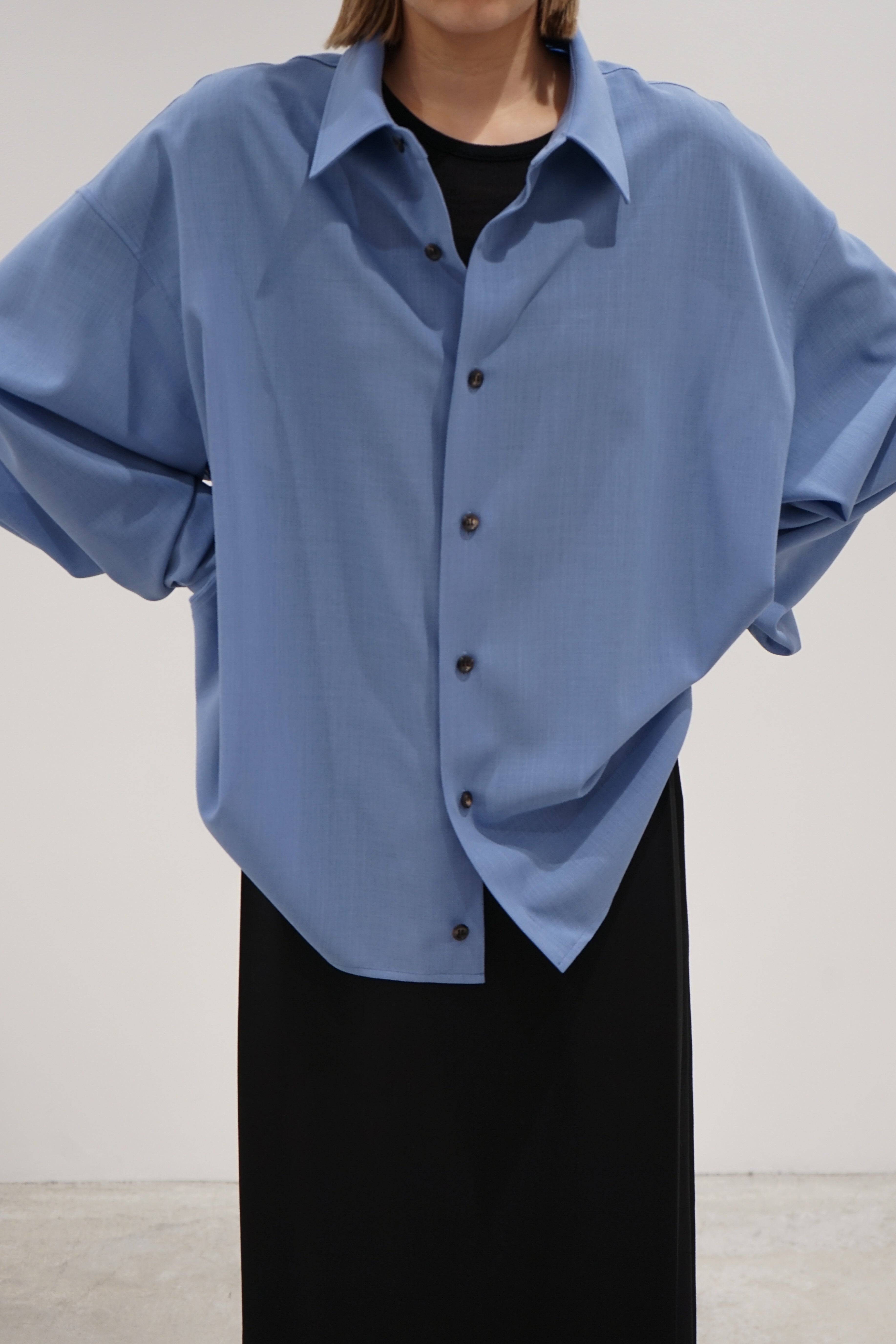 BALLOON CARDIGAN SHIRT