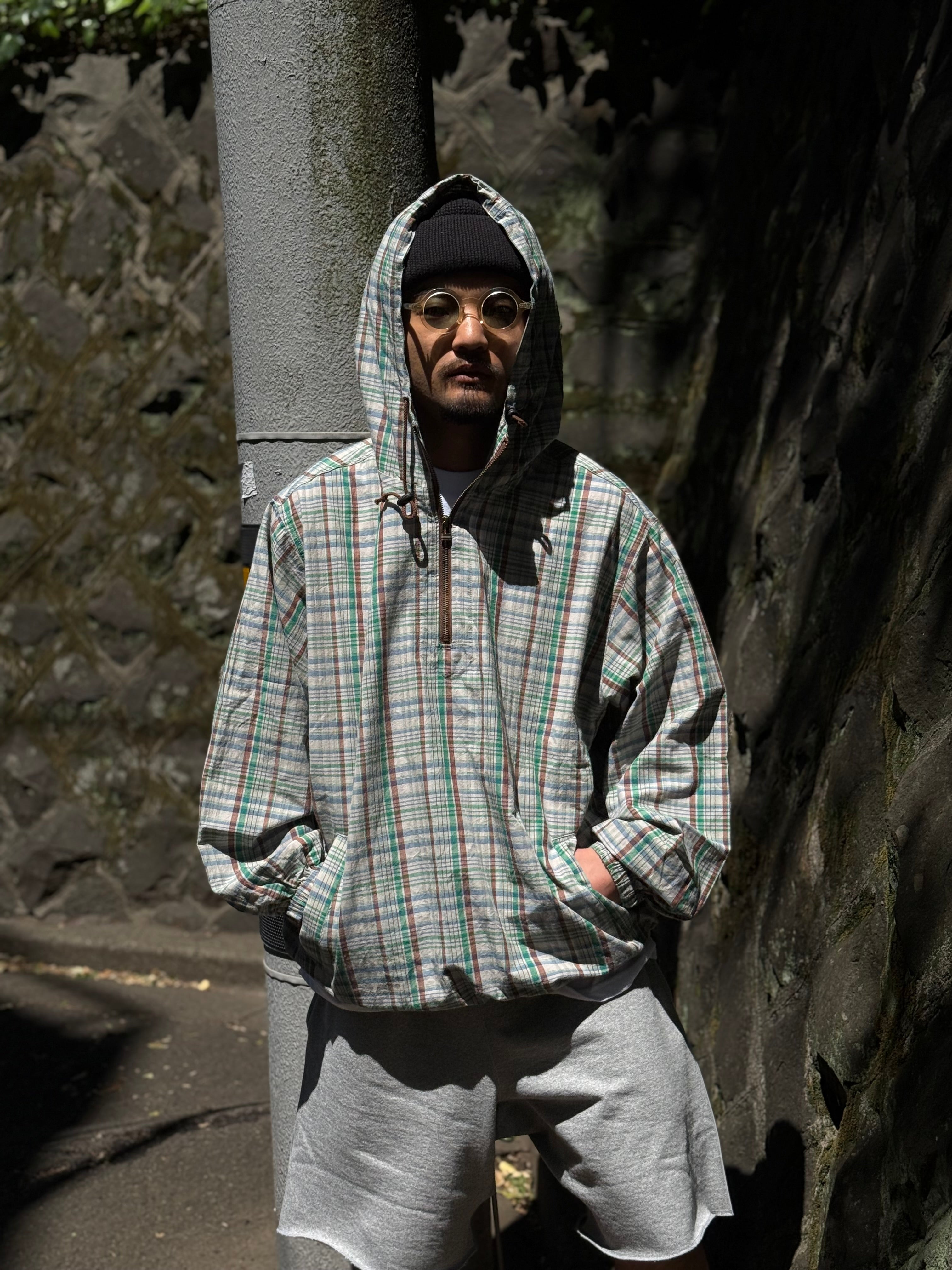 MADRAS CHECK ANORAK