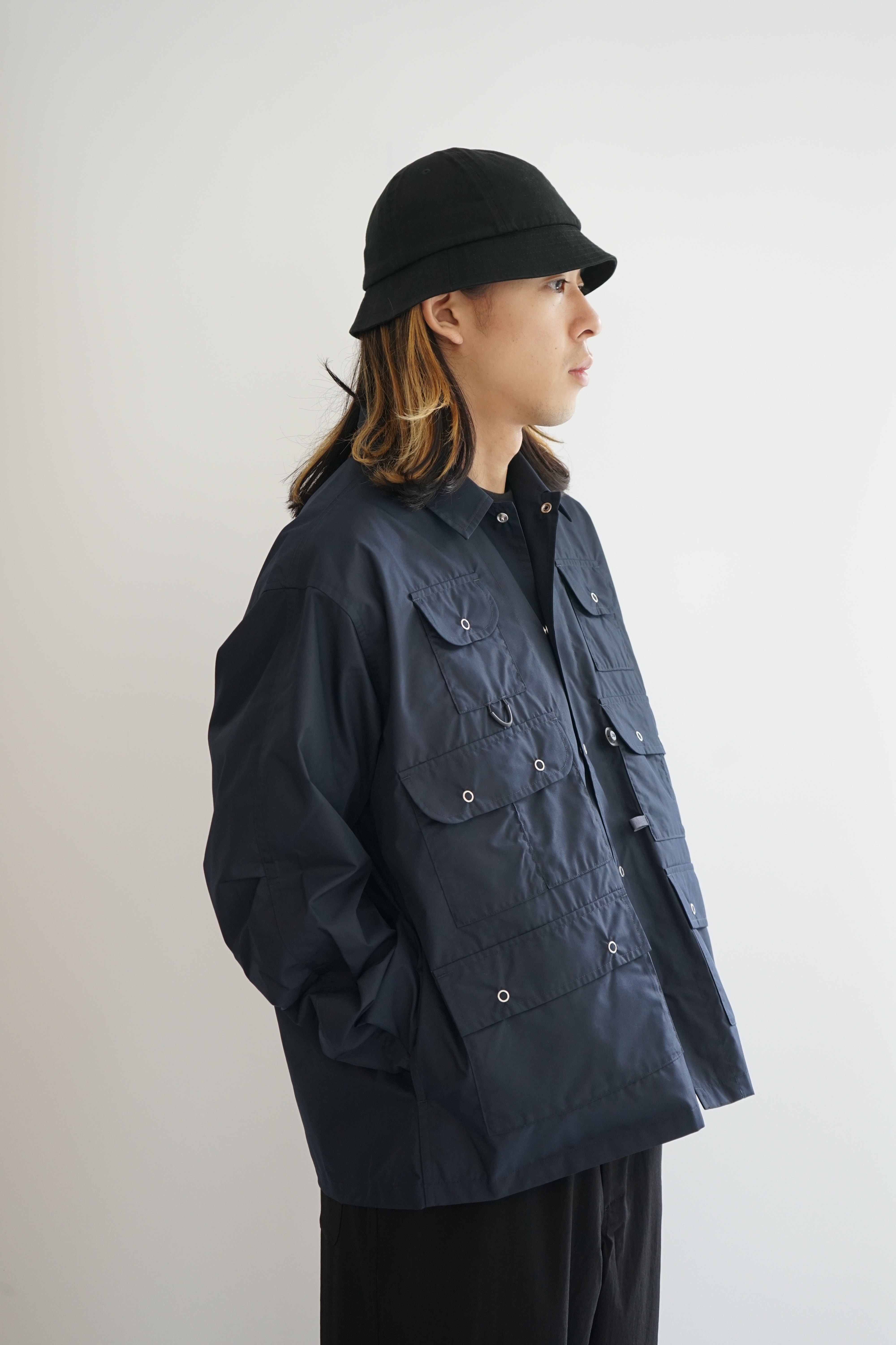 TECH MULTI FISHING POCKET SHIRT L/S SOLID