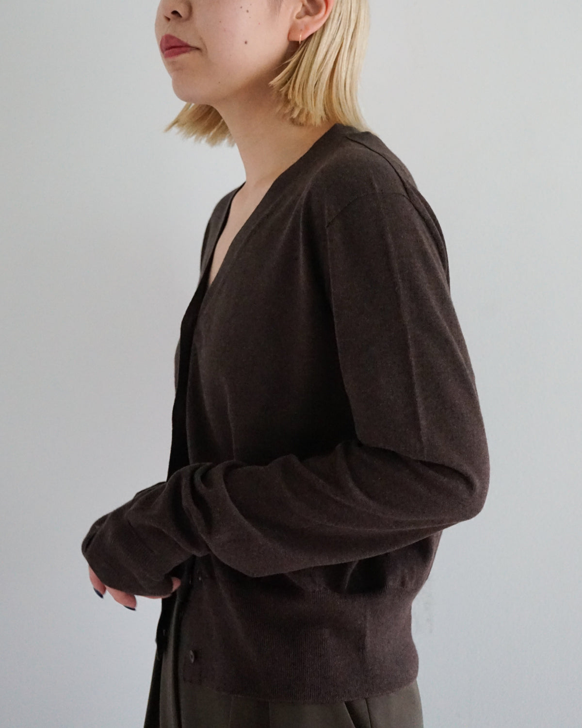 Cotton Cashmere Cardigan
