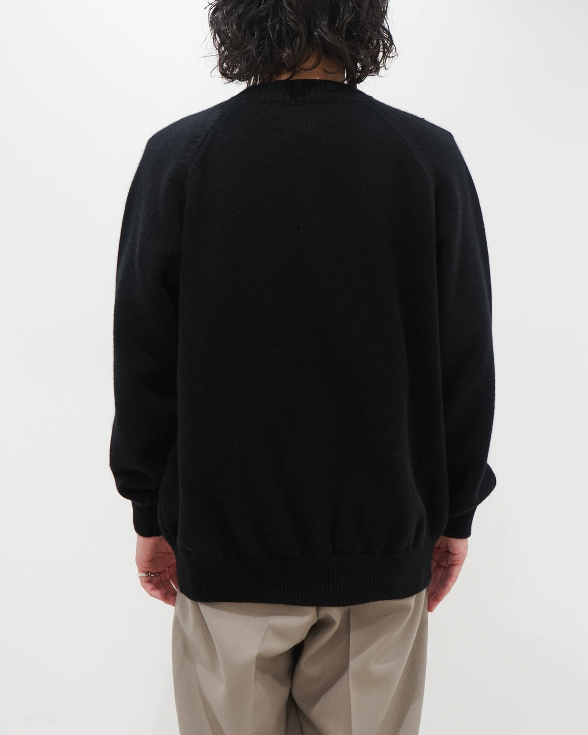 RAGLAN CREW NECK KNIT